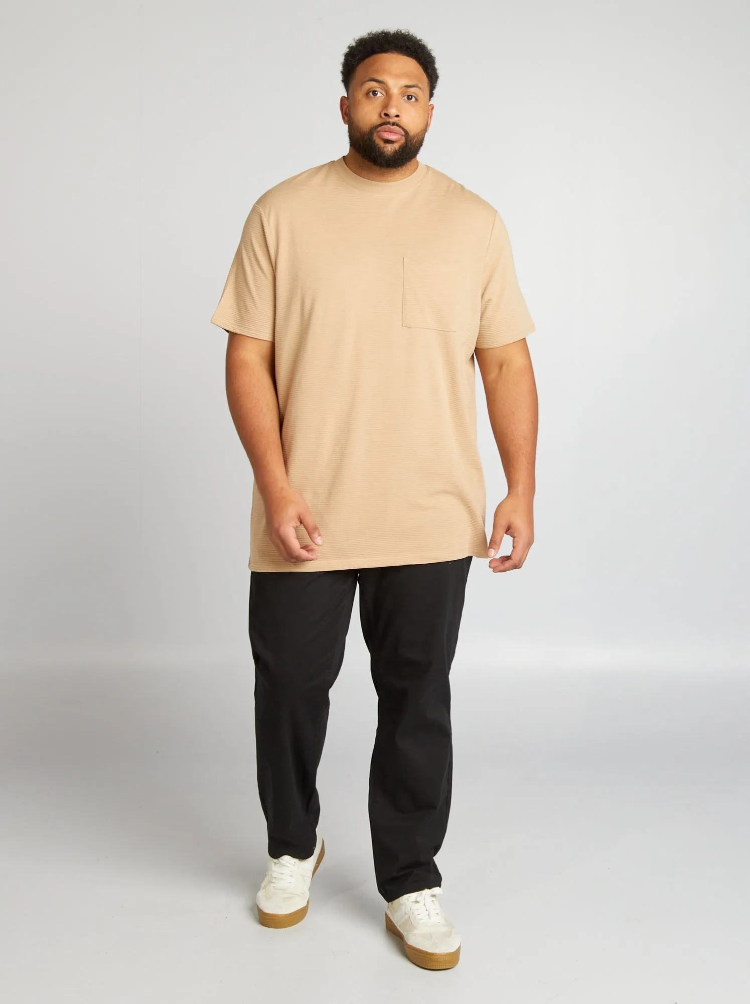 Pantaloni chino regular L32 - Nero