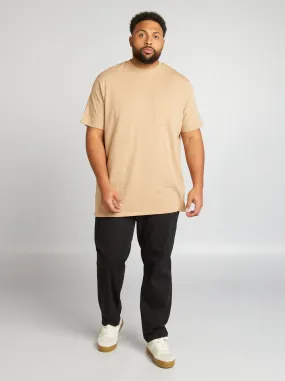 Pantaloni chino regular L32 - Nero