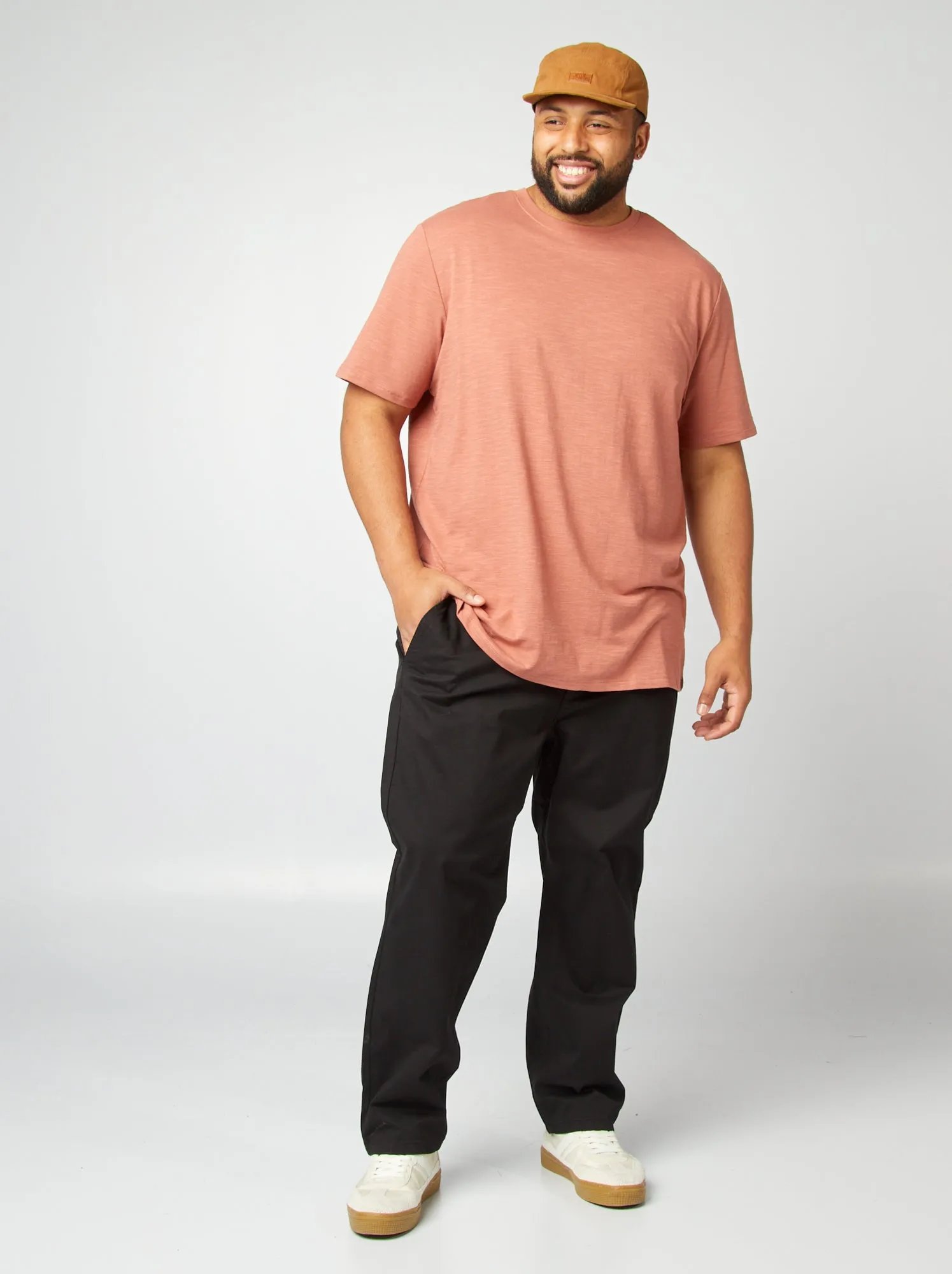 Pantaloni chino regular L34 - Nero