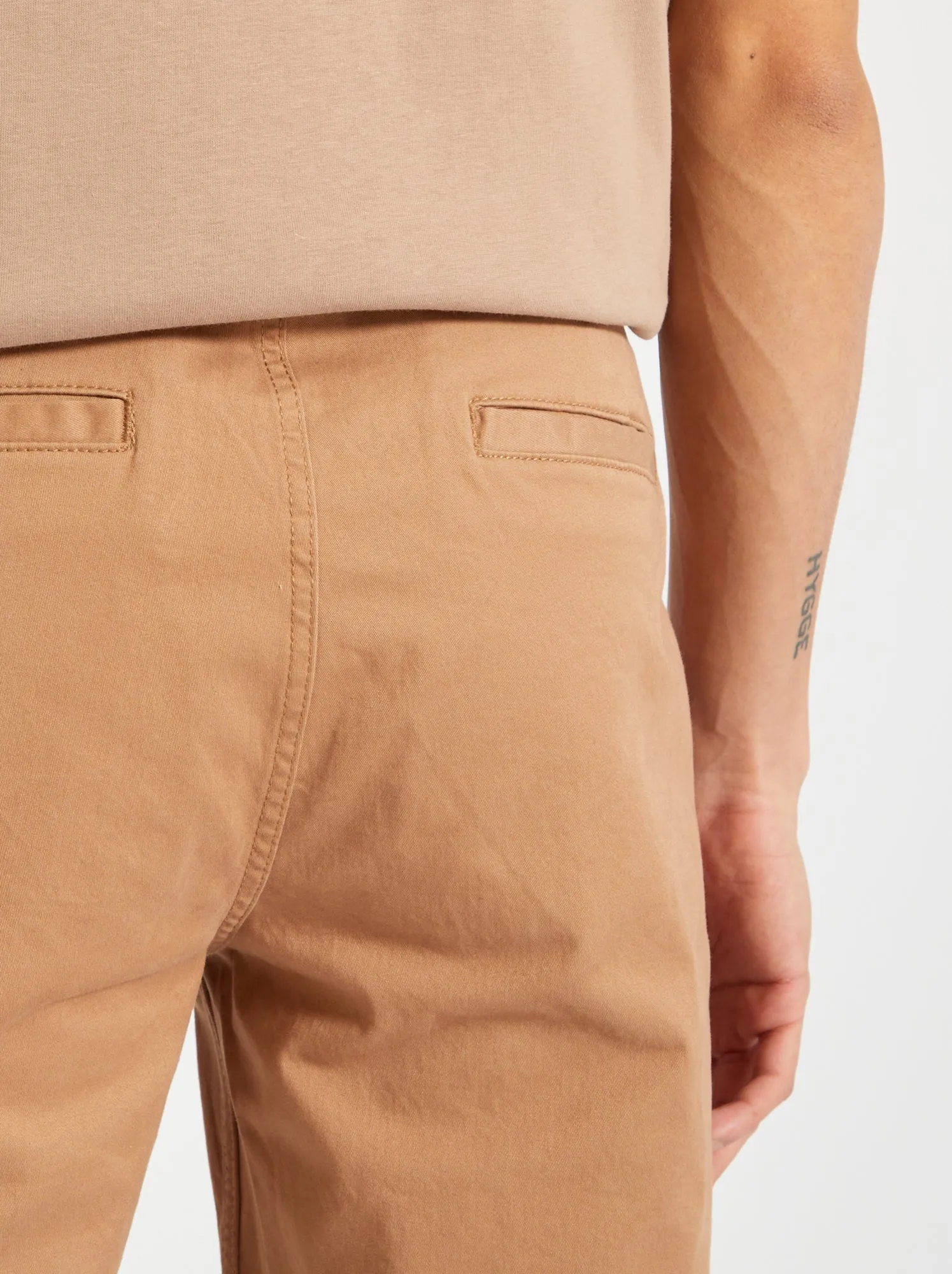 Pantaloni chino slim - L34 - BEIGE
