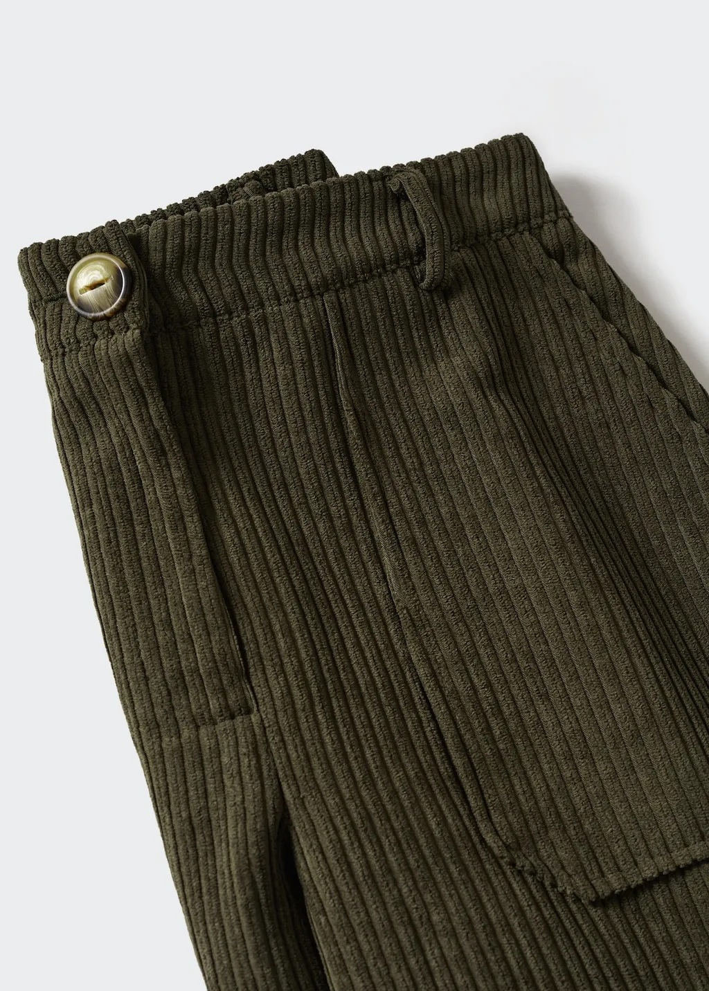 Pantaloni diritti velluto a coste