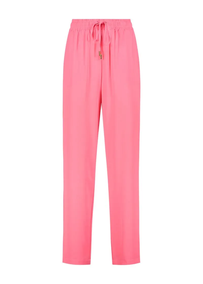 Pantaloni in tessuto fluido