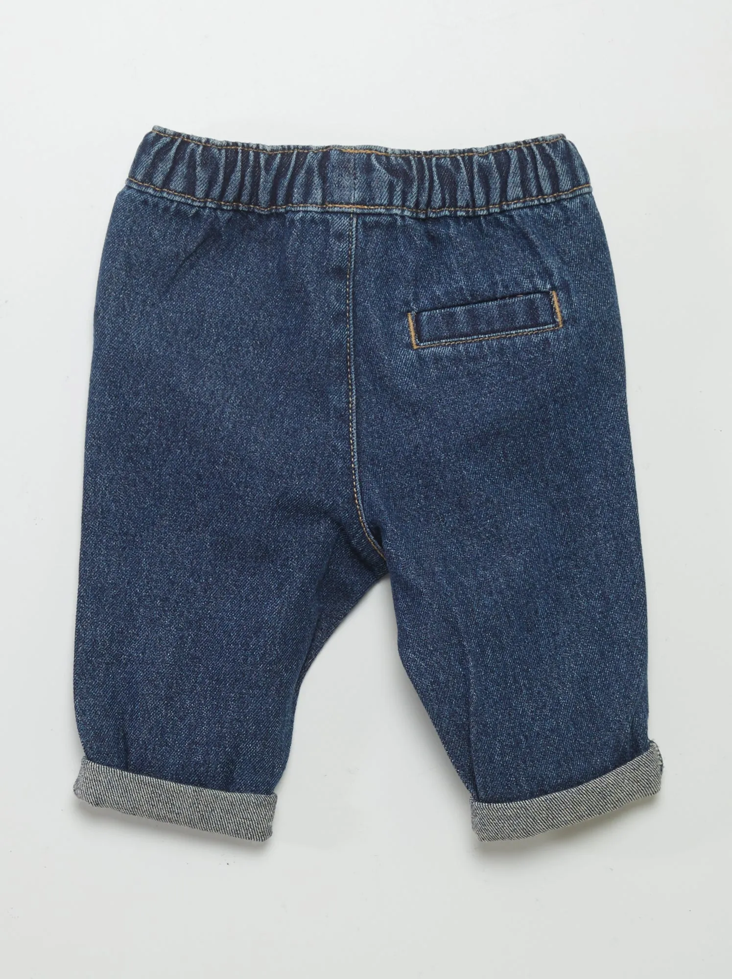 Pantaloni joggers in twill - BLU