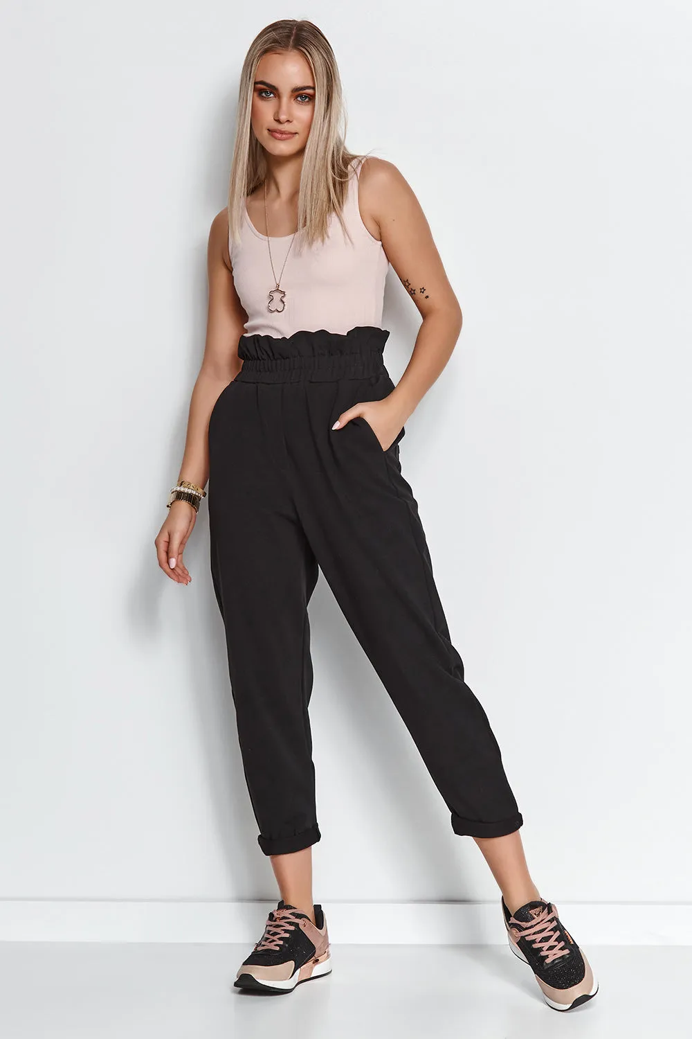 Pantaloni model 152593 Makadamia