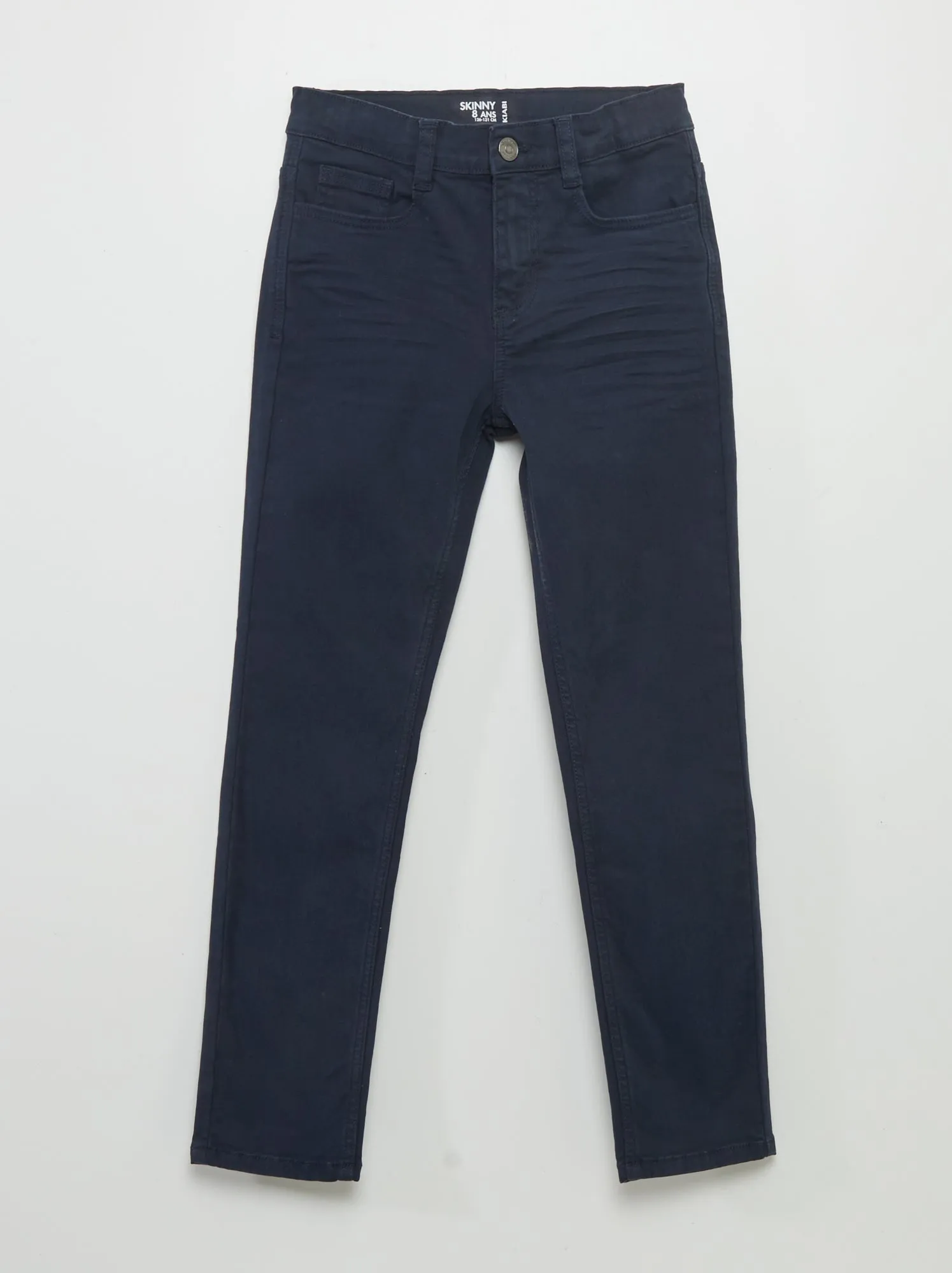 Pantaloni skinny cinque tasche - blu marino