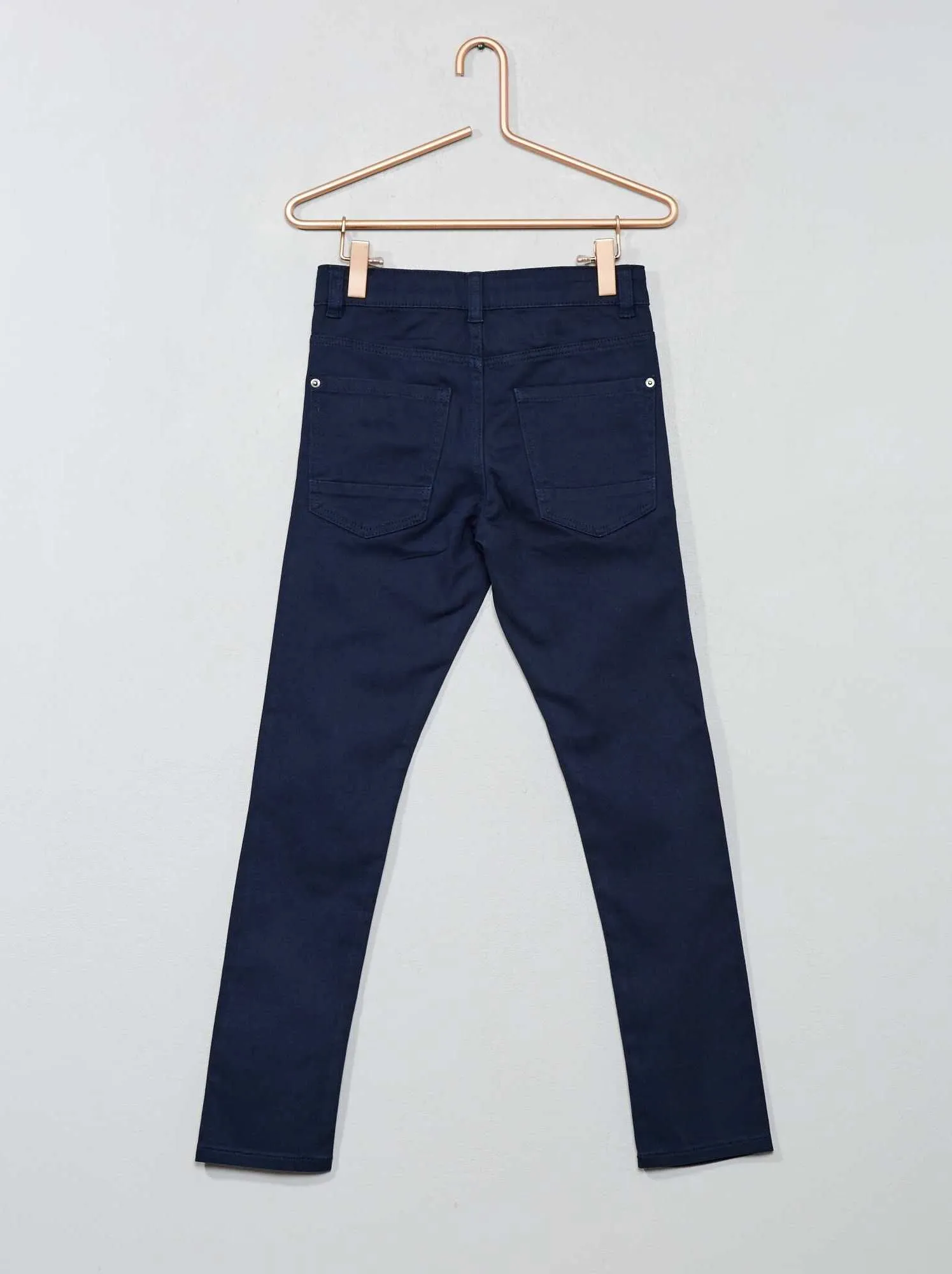 Pantaloni skinny cinque tasche - blu marino