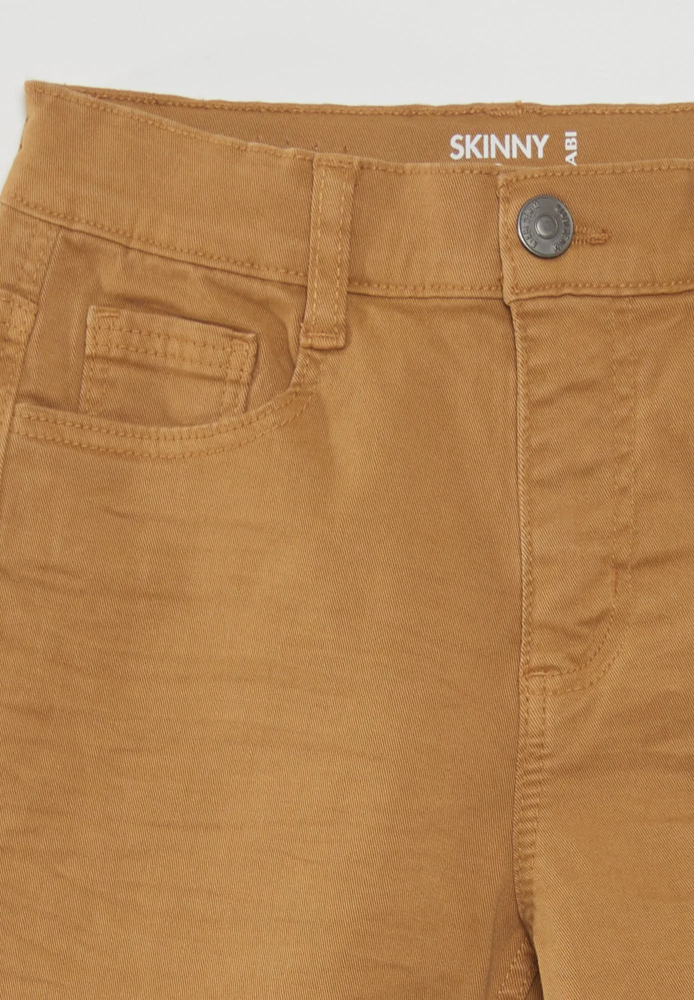 Pantaloni skinny cinque tasche - Marrone