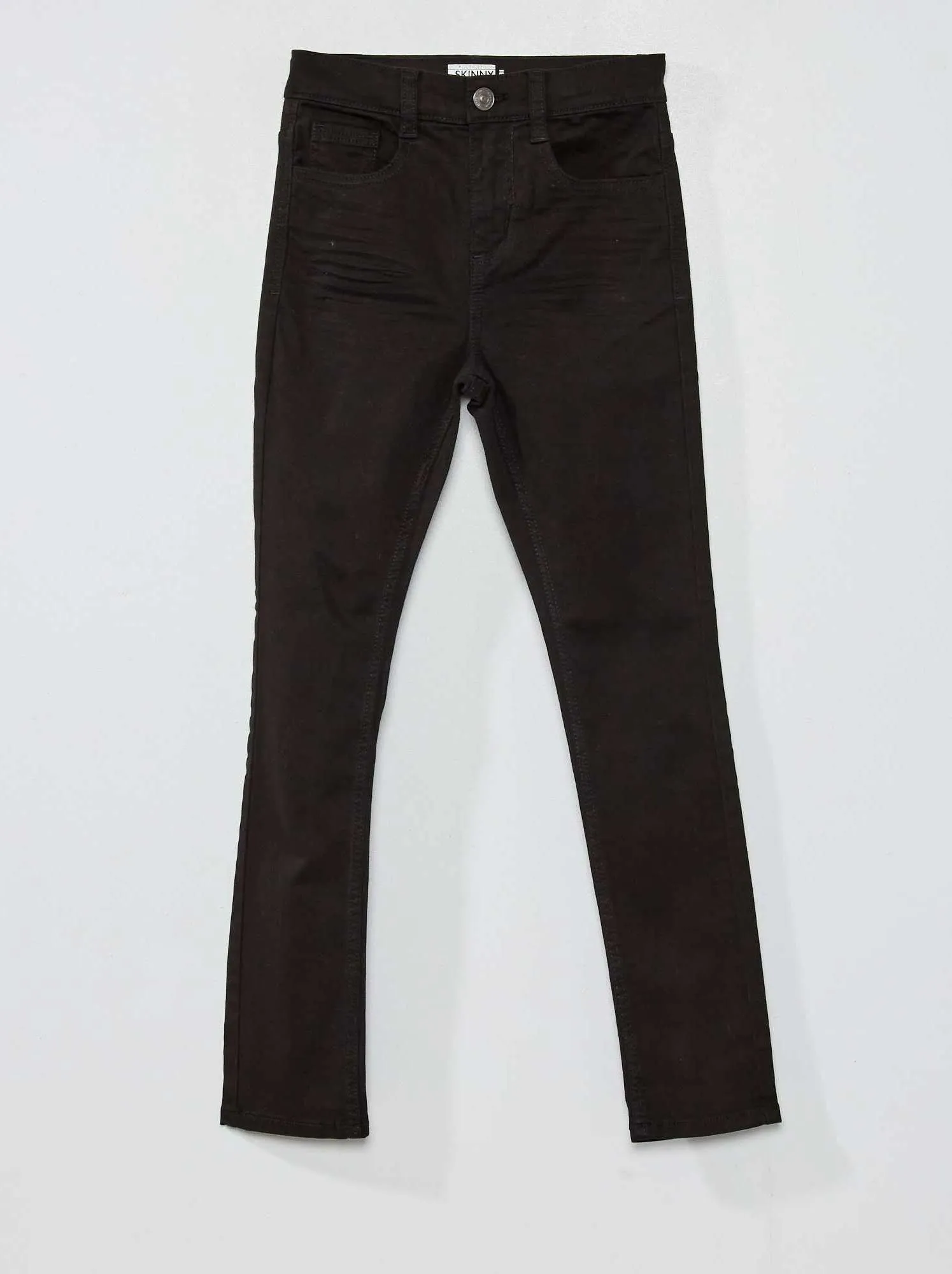 Pantaloni skinny cinque tasche - nero