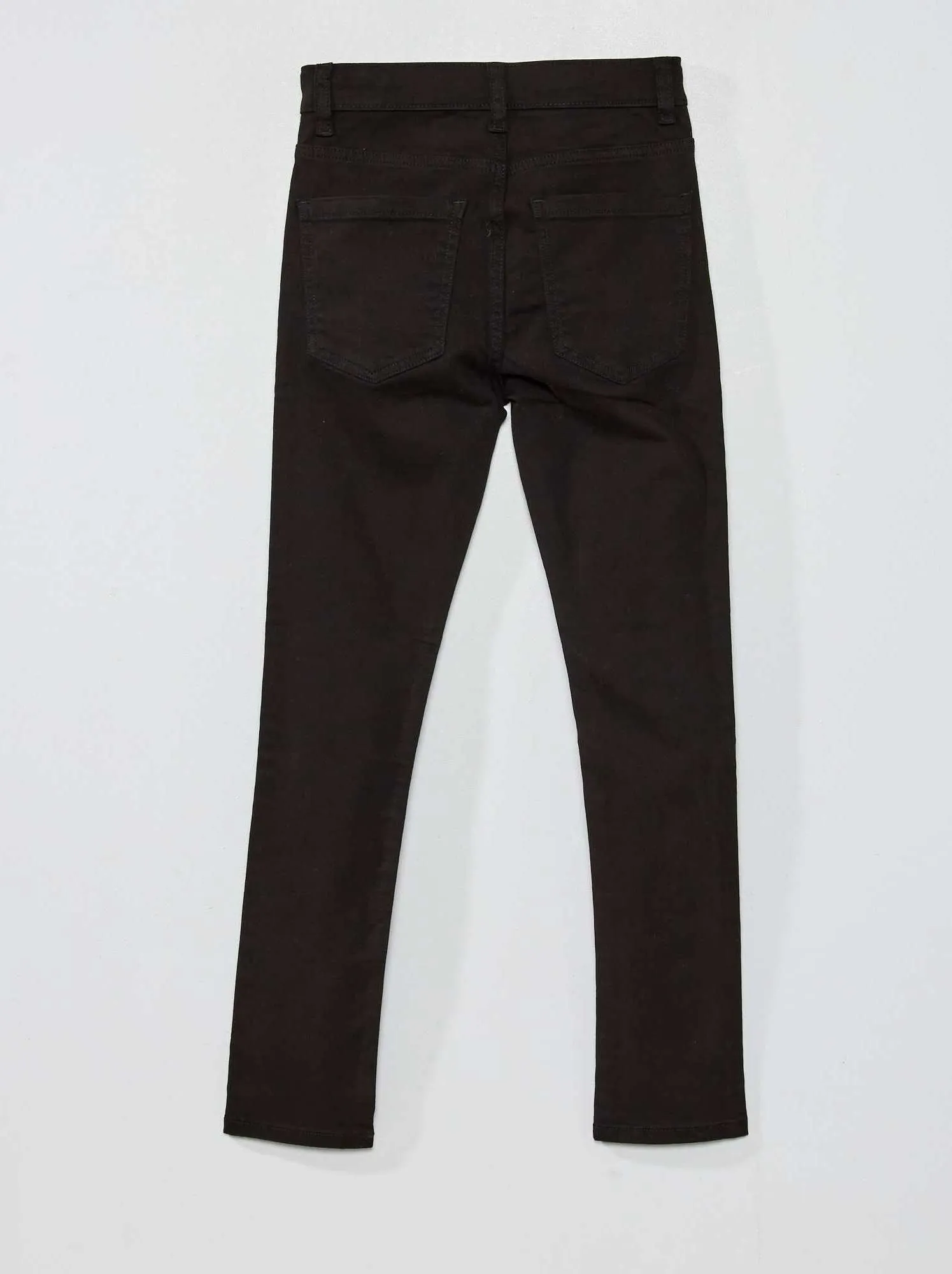 Pantaloni skinny cinque tasche - nero
