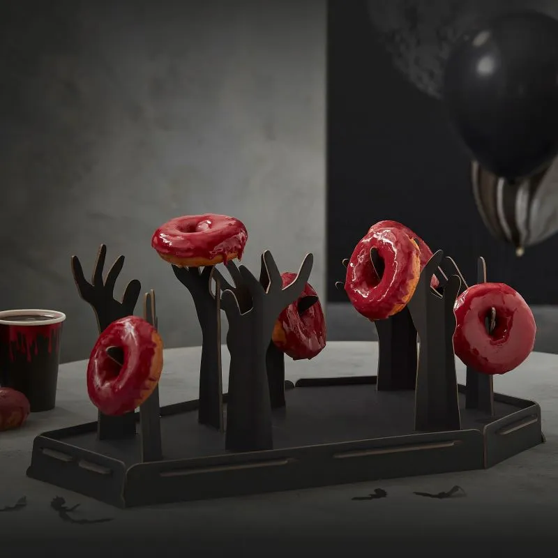 Parete della ciambella della notte di Halloween