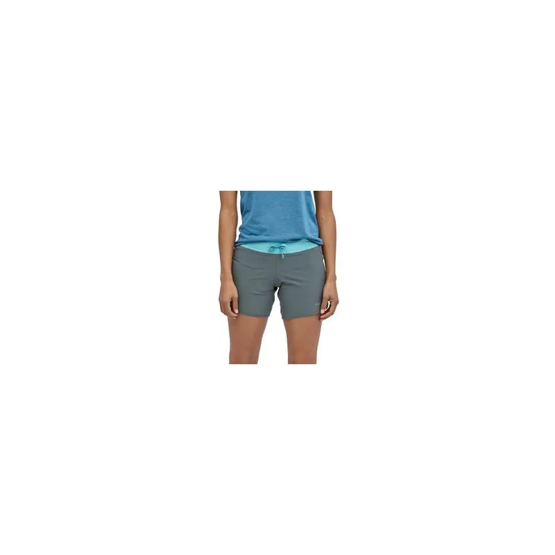 PATAGONIA Nine Trails Running Shorts - 6 In. (Piuma grigia) Donne