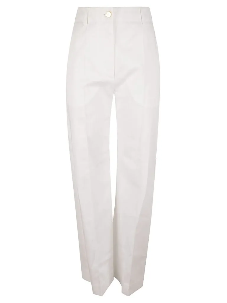 PATOUICONIC LONG TROUSERS White