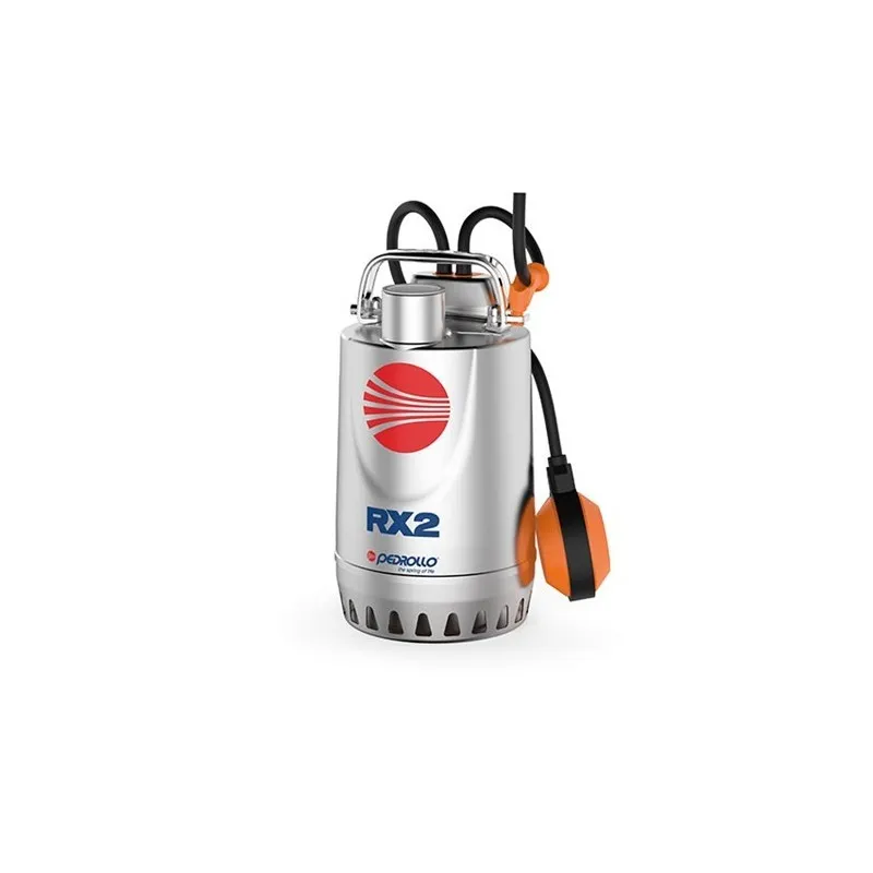 Pedrollo pompa drenaggio acciaio inox RXm 2 cod. 48TXP12A1