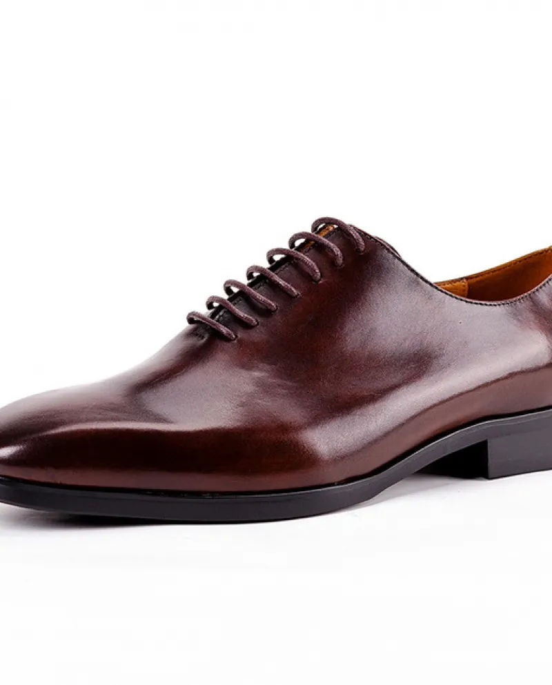 Piatto Italia Fatti A Mano Rosso Oxford Per Gli Uomini di Lusso In Vera Pelle Fashion Design Uomo Scarpe Eleganti Nero Calzature