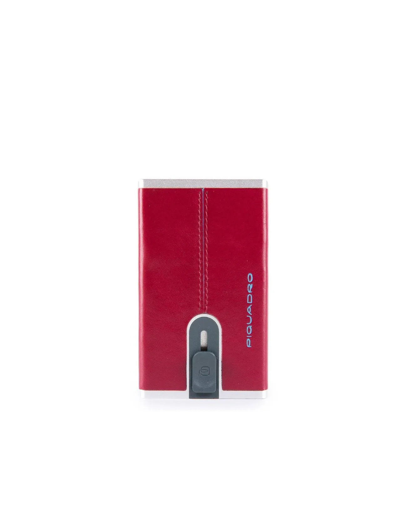 Piquadro - Porta carte di credito con sliding system Blue Square - PP4825B2R | Studioarch.com