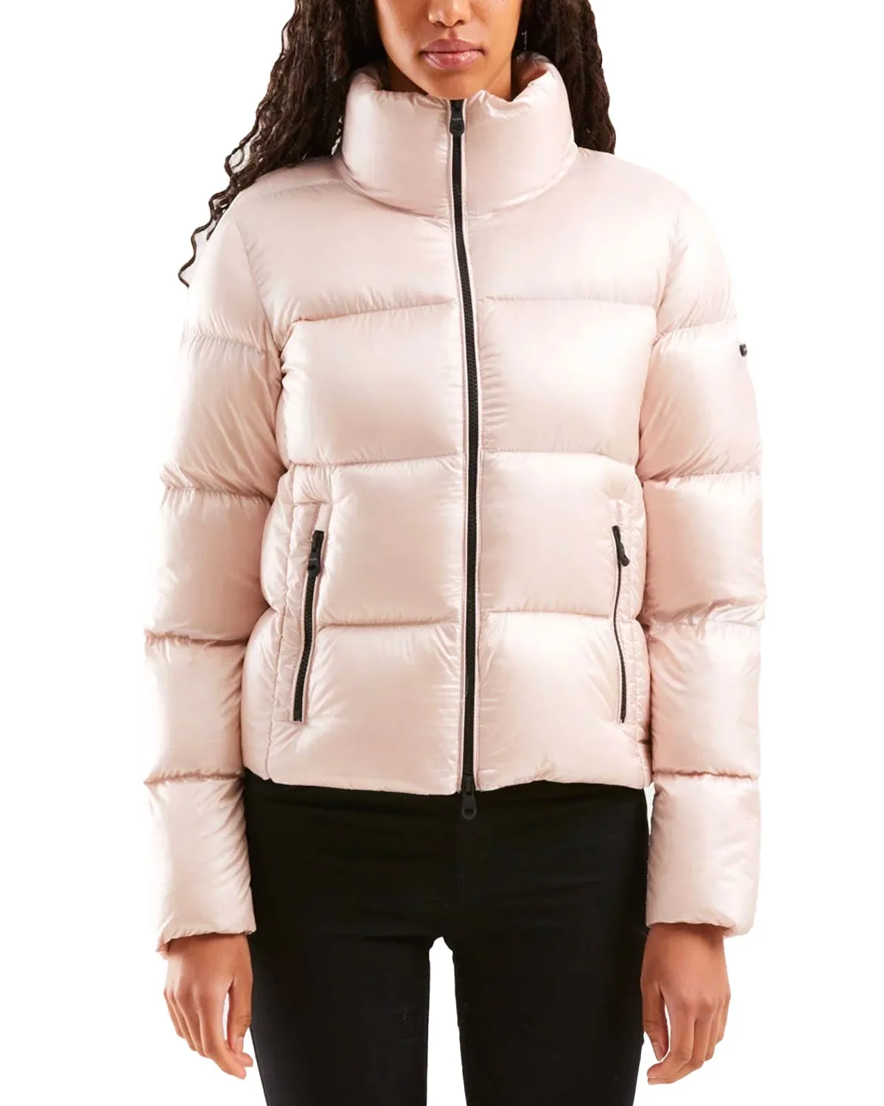 Piumino corto Ellis light pink