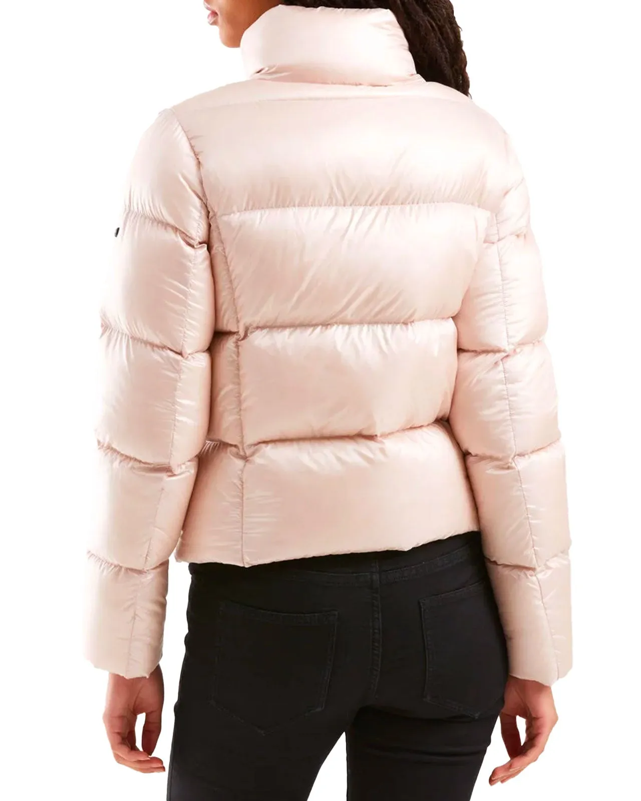 Piumino corto Ellis light pink