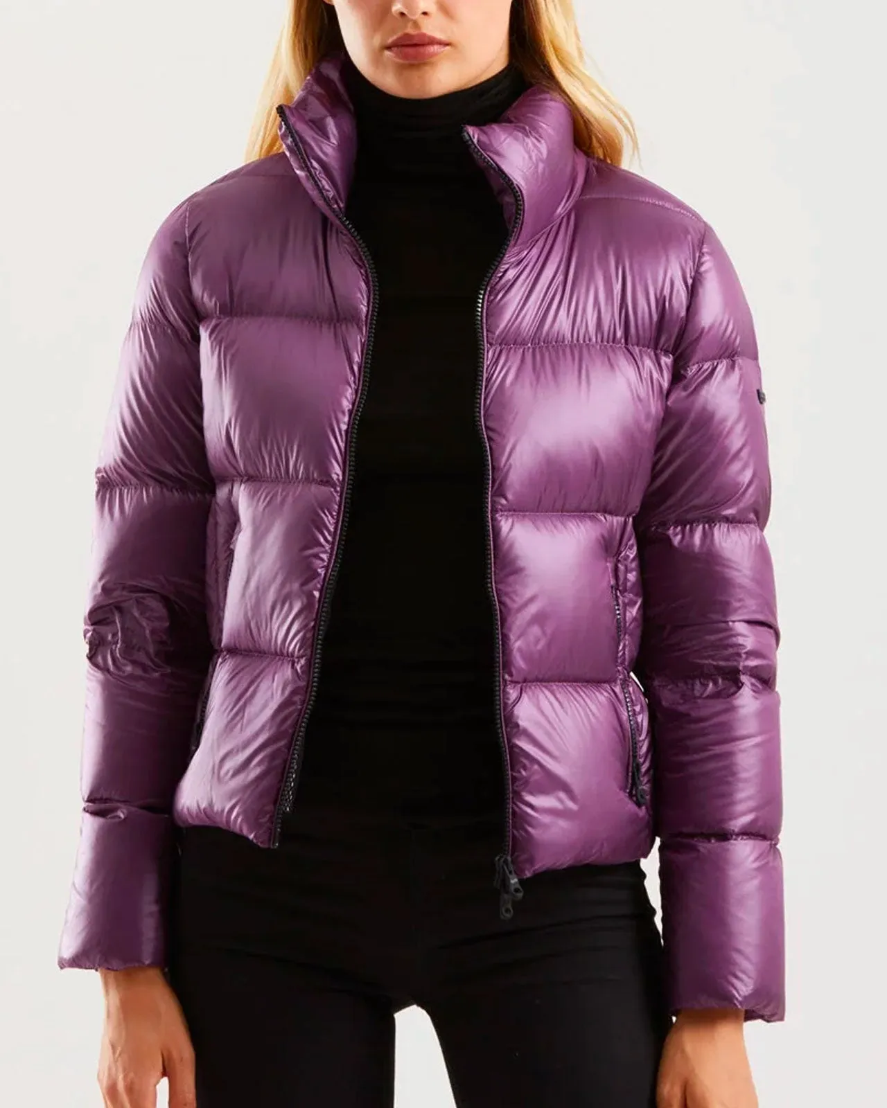 Piumino corto Ellis luxor violet