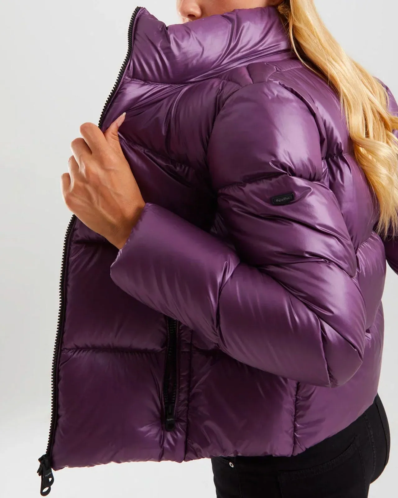 Piumino corto Ellis luxor violet