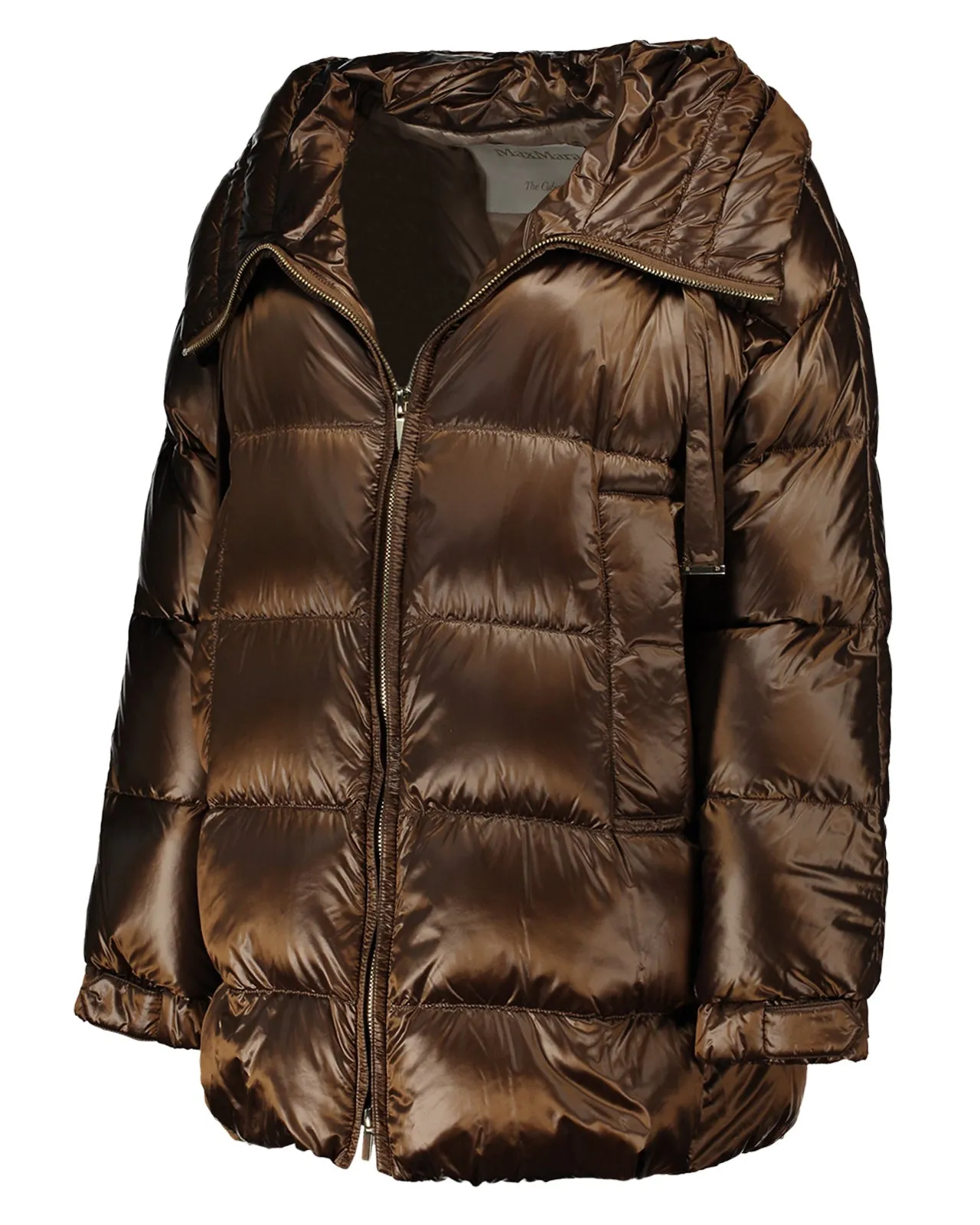 Piumino imbottito Spacesse marrone oro