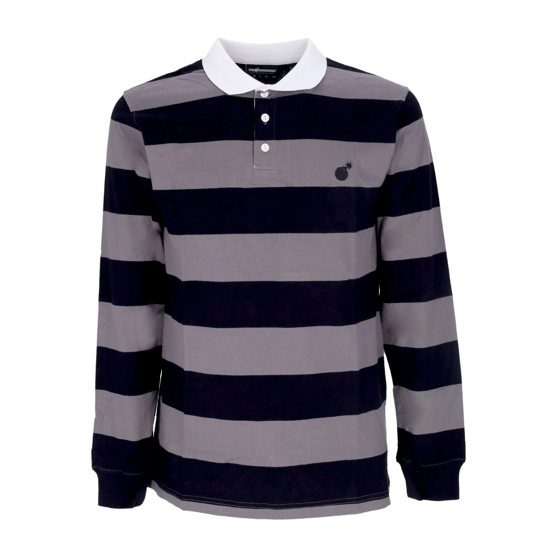 Polo Manica Lunga Uomo Pacific L/s Rugby Black