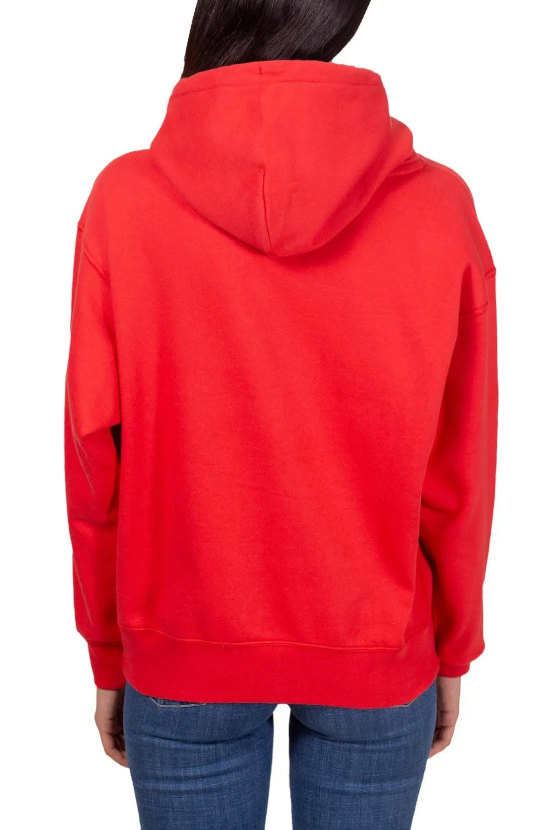 POLO RALPH LAUREN Felpa donna oversize con stampa logo