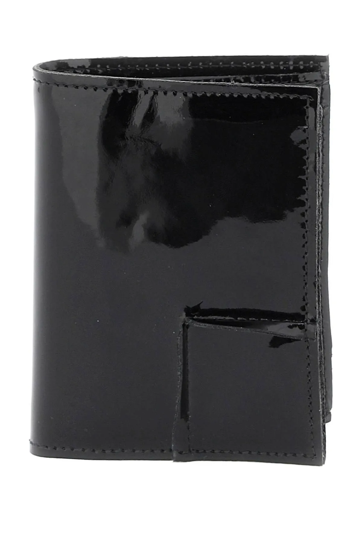 Portafoglio bifold in vernice
