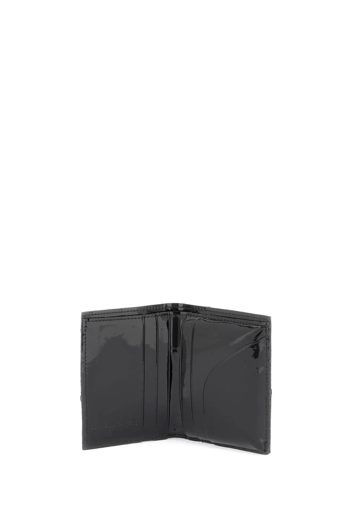 Portafoglio bifold in vernice