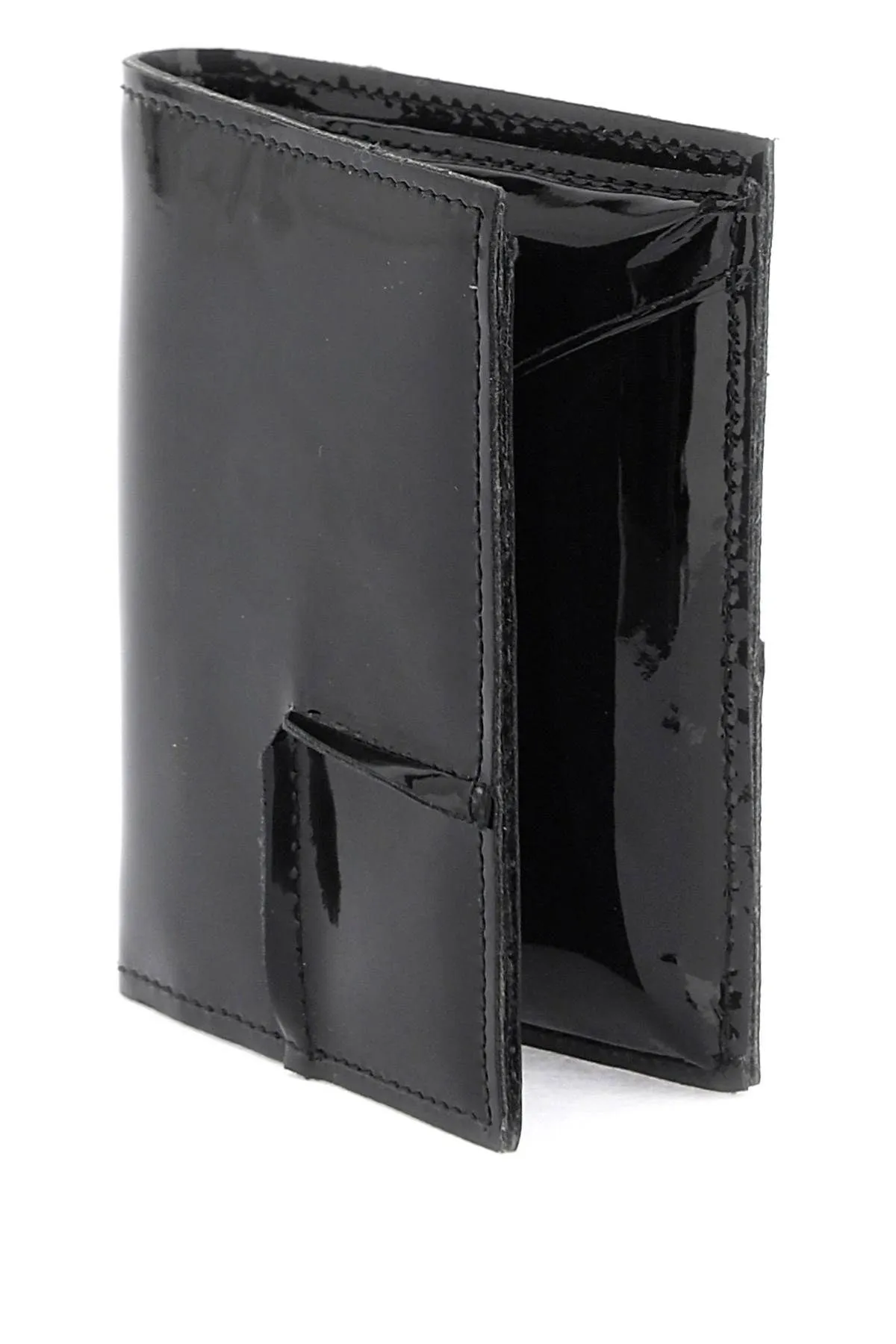 Portafoglio bifold in vernice
