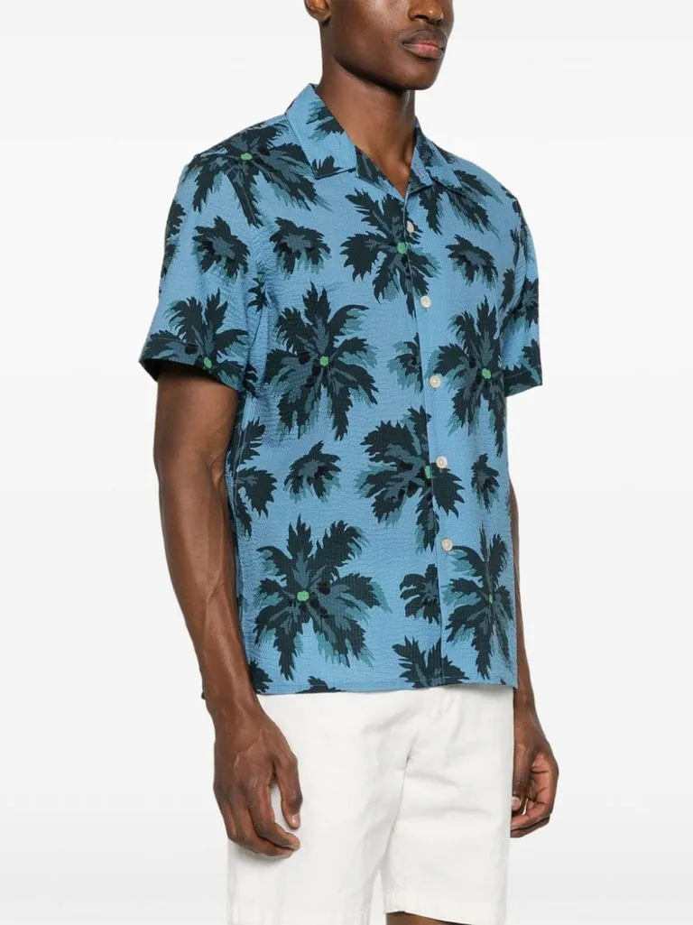 ps paul smith Camicia stampa Palmera