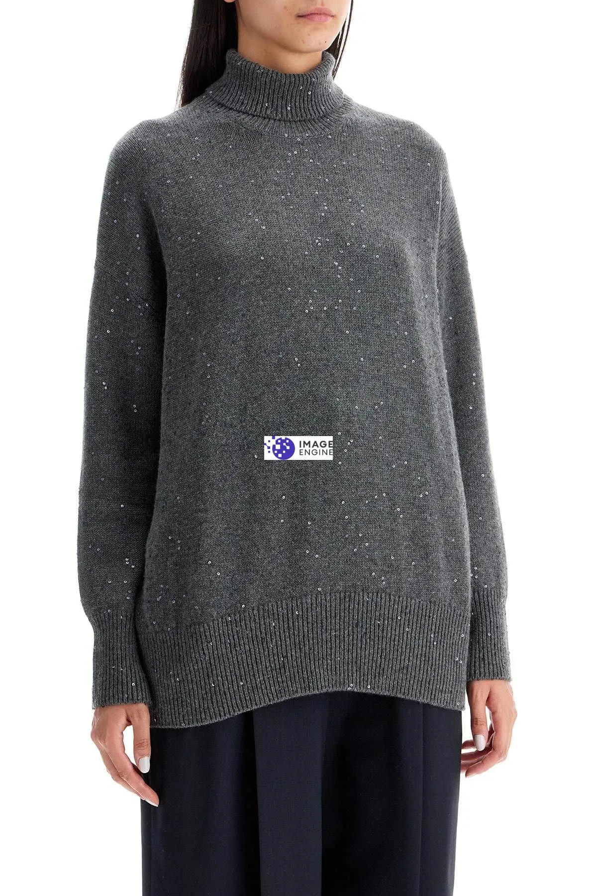 Pullover in cashmere e seta Dazzling