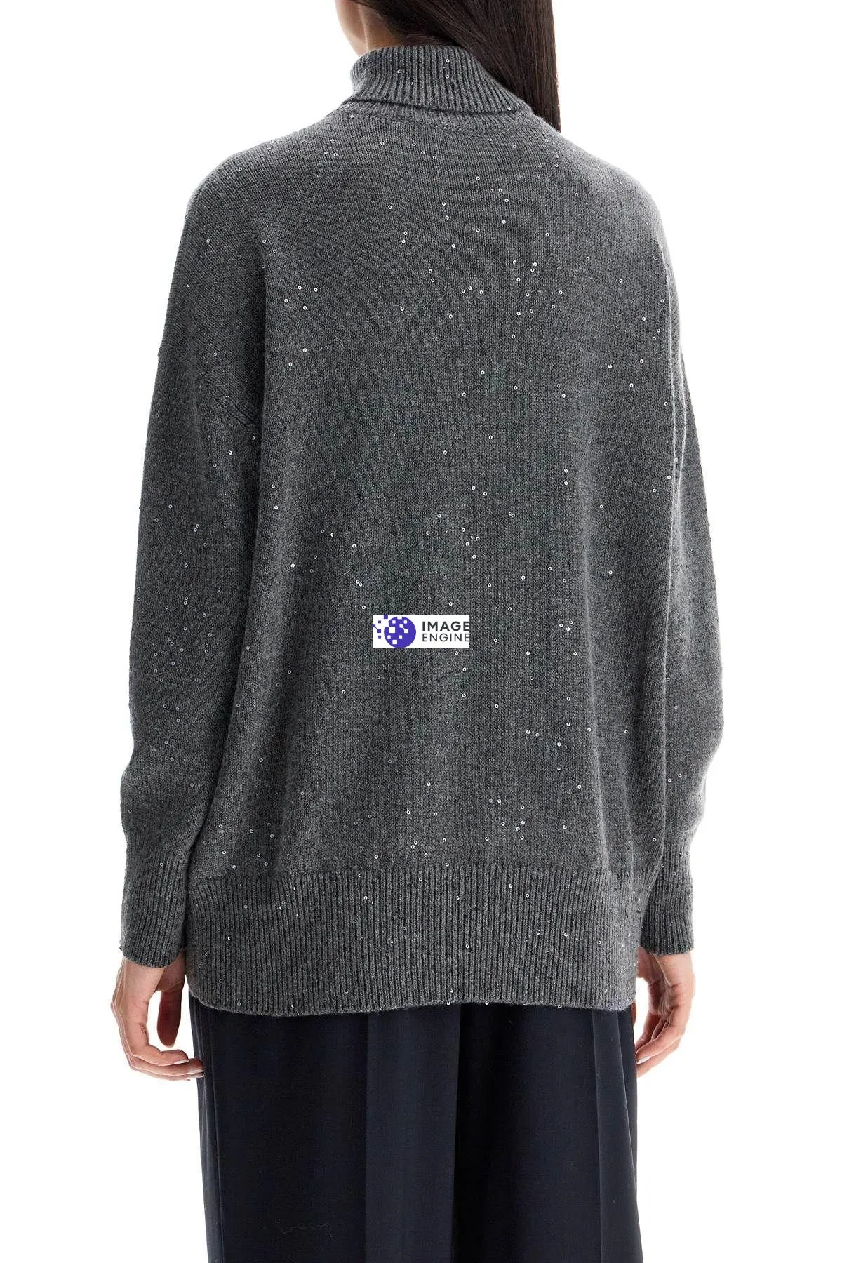 Pullover in cashmere e seta Dazzling