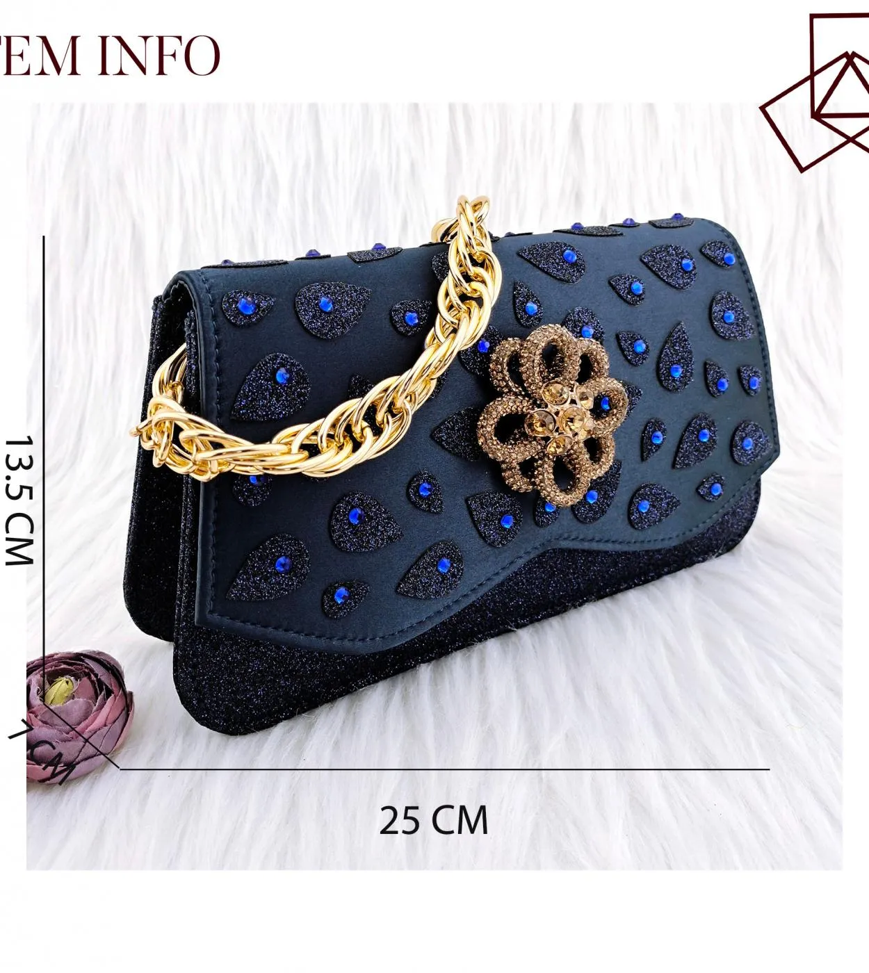 Qsgfc 2023 Borsa a mano da donna in stile classico abbinata a tacchi alti Set di scarpe e borsa per la festa nuziale africana