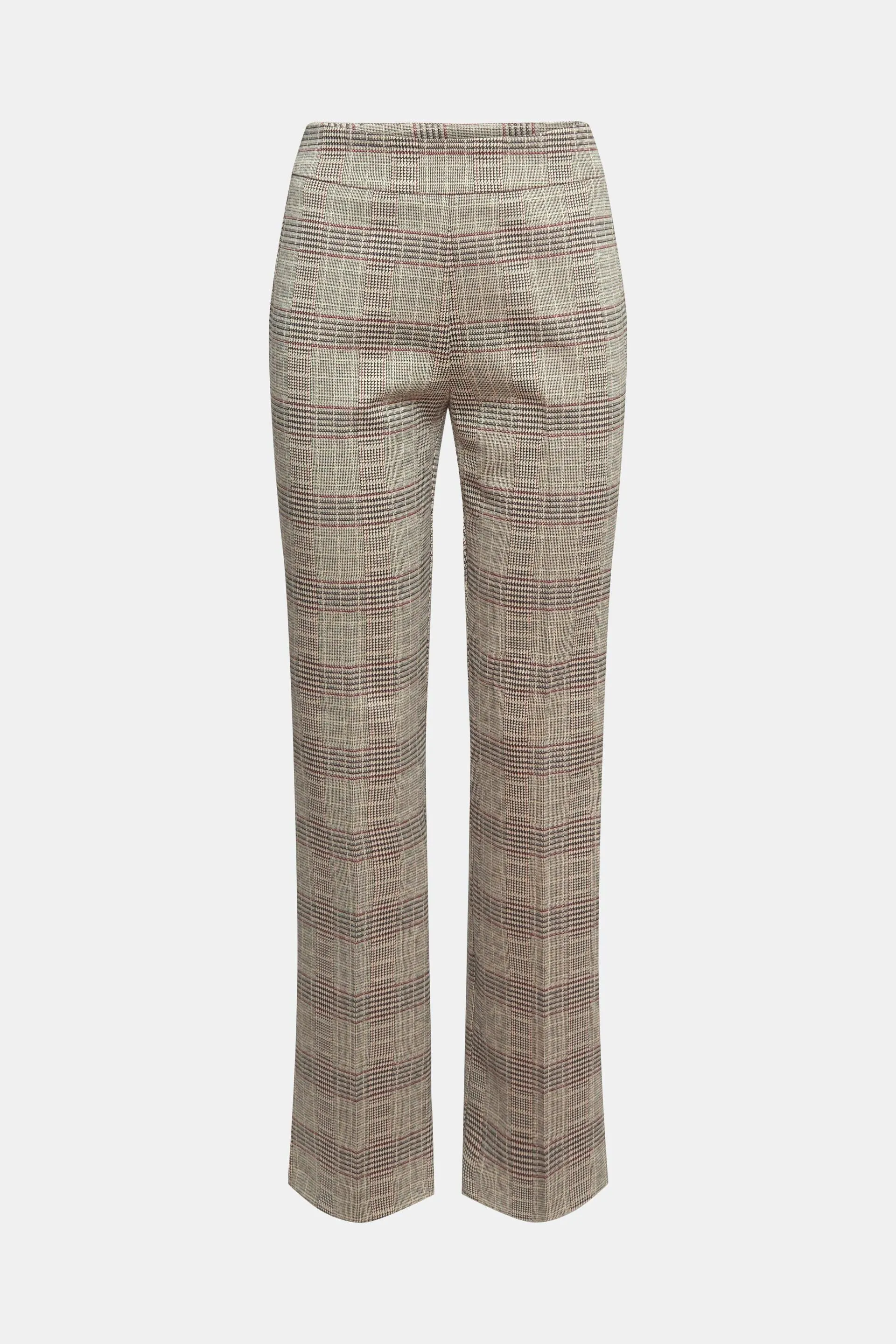 QUADRI PRINCIPE DI GALLES mix & match pantaloni a zampa d'elefante