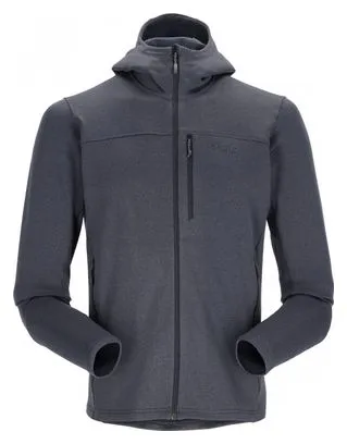 RAB Graviton Grey Hooded Fleece