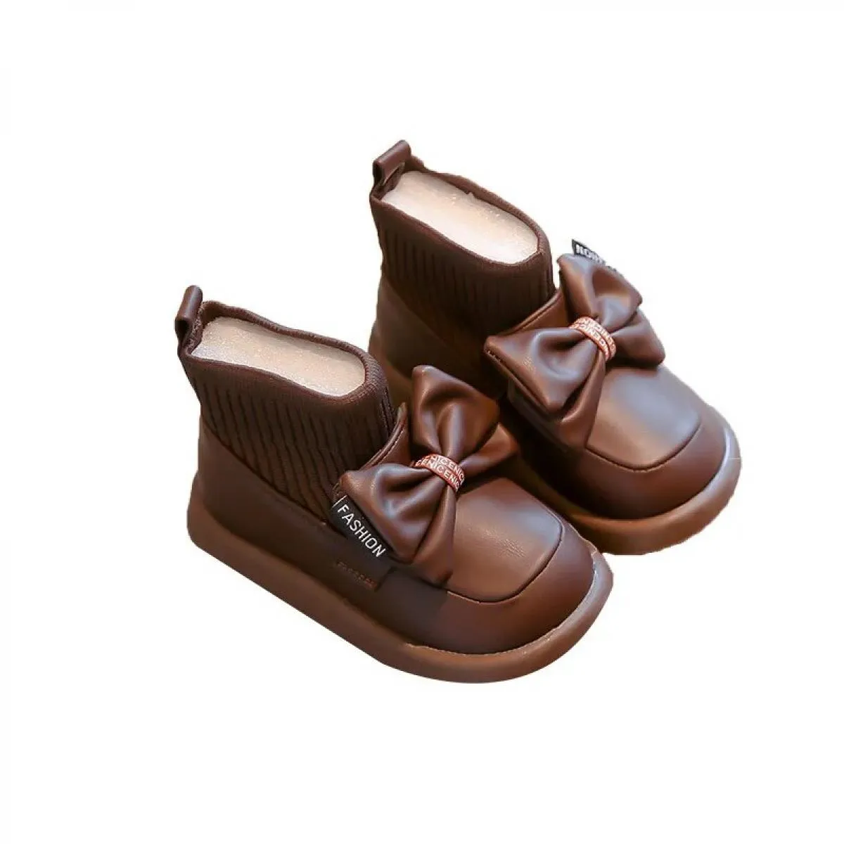 Ragazze antiscivolo scarpe da principessa moda per bambini arco elegante uniforme britannica scarpe da scuola per bambini nuovi