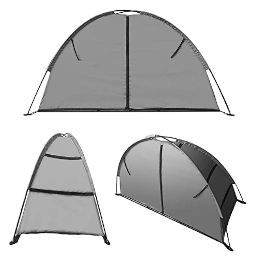 RANRAO Organizzatore per tenda da campeggio, organizer per scarpe da campeggio, 9 ripiani, pieghevole, per accessori per tende, 