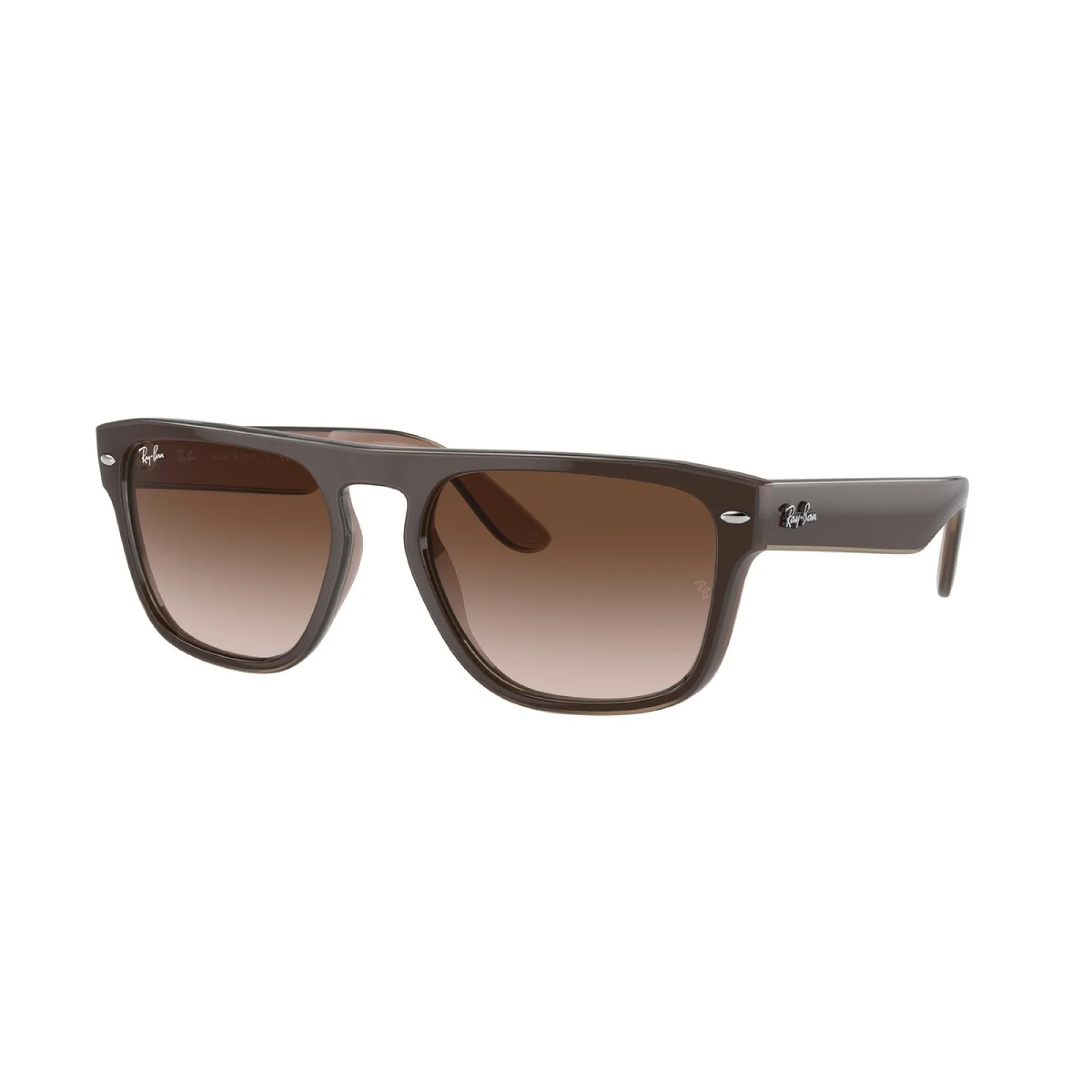   Ray-Ban RB 4407 - 673113 Marrone Marrone Chiaro Beige Trasparente | Occhiale Da Sole Unisex 
