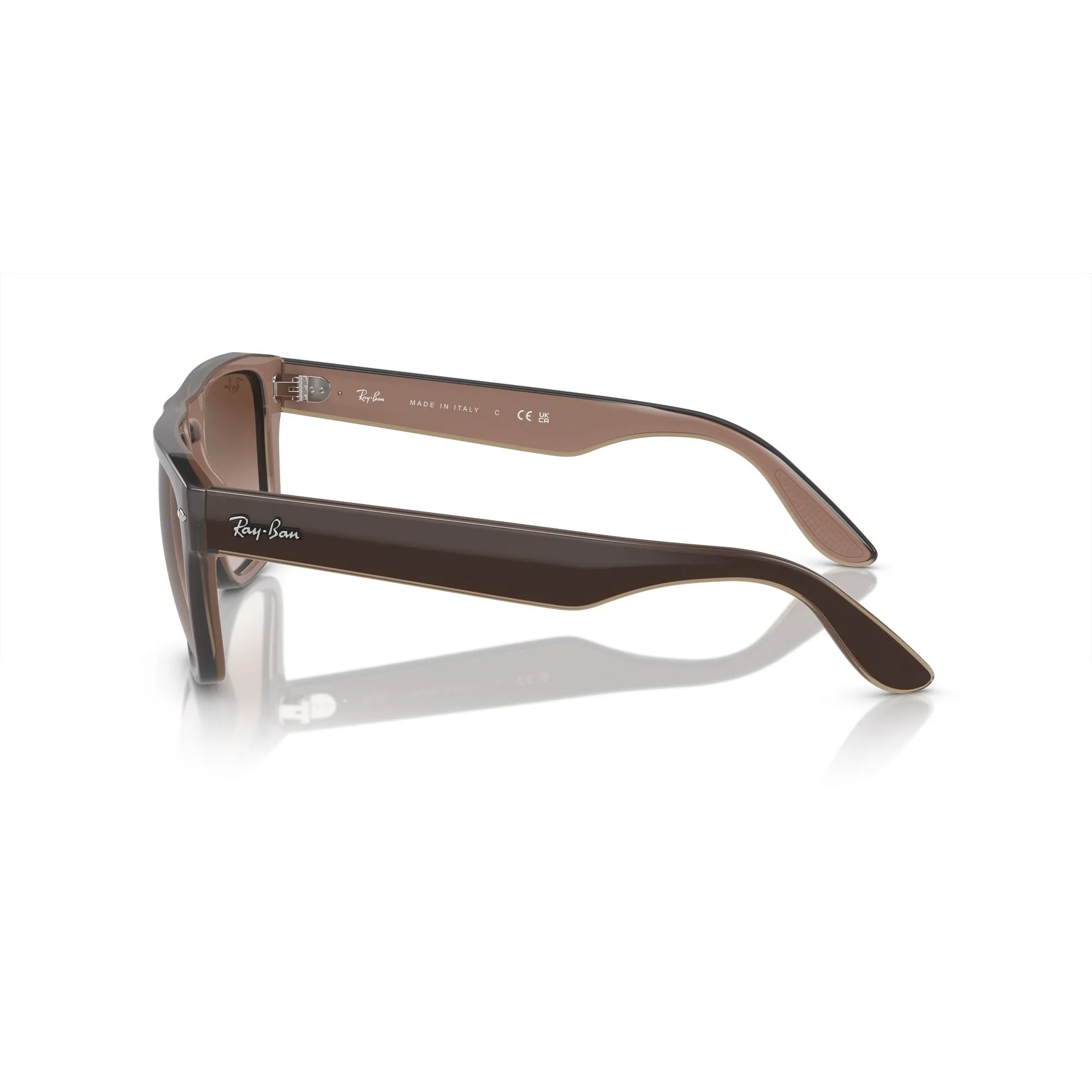   Ray-Ban RB 4407 - 673113 Marrone Marrone Chiaro Beige Trasparente | Occhiale Da Sole Unisex 
