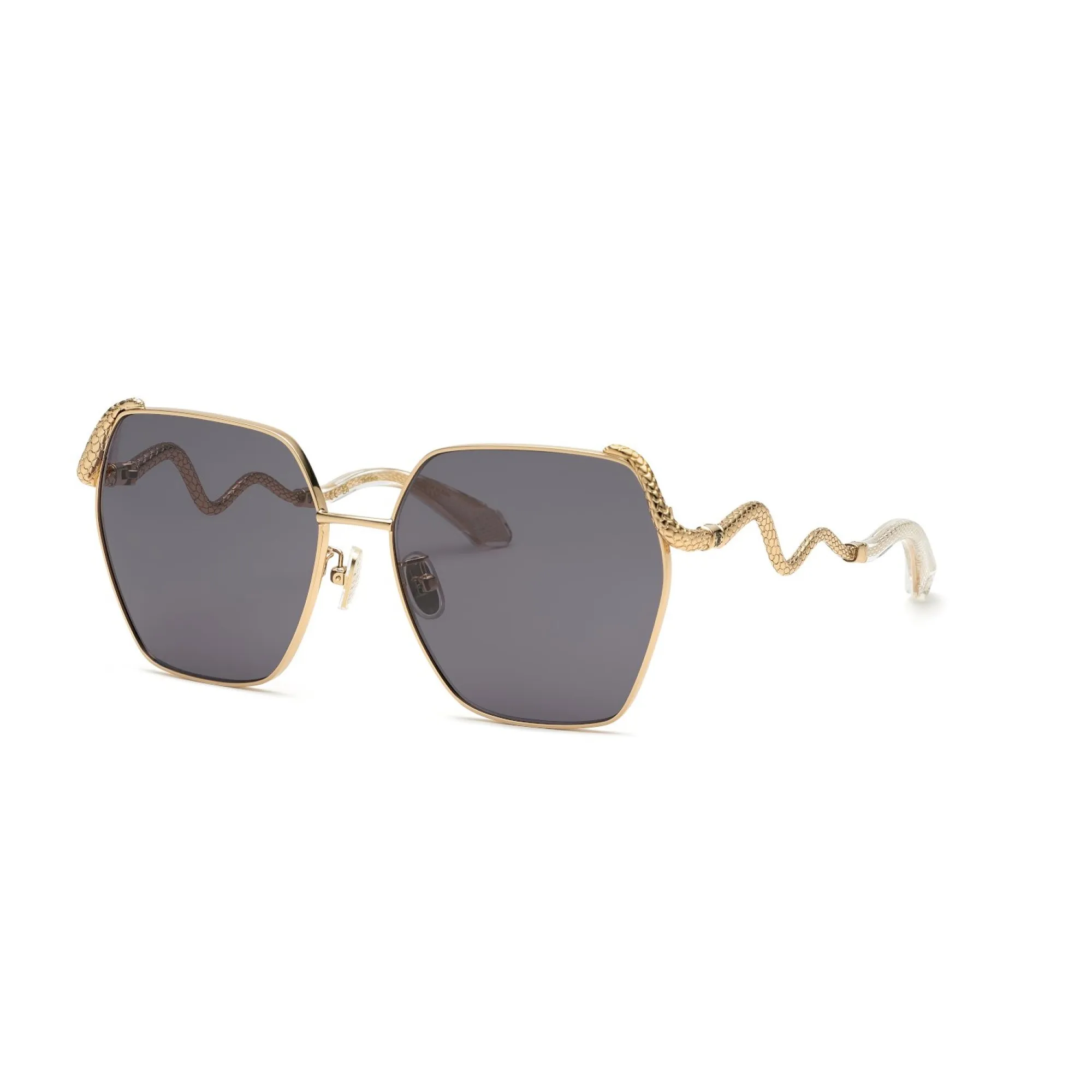   Roberto Cavalli SRC035M - 0300 Oro Rosa Lucido Totale | Occhiale Da Sole Donna 