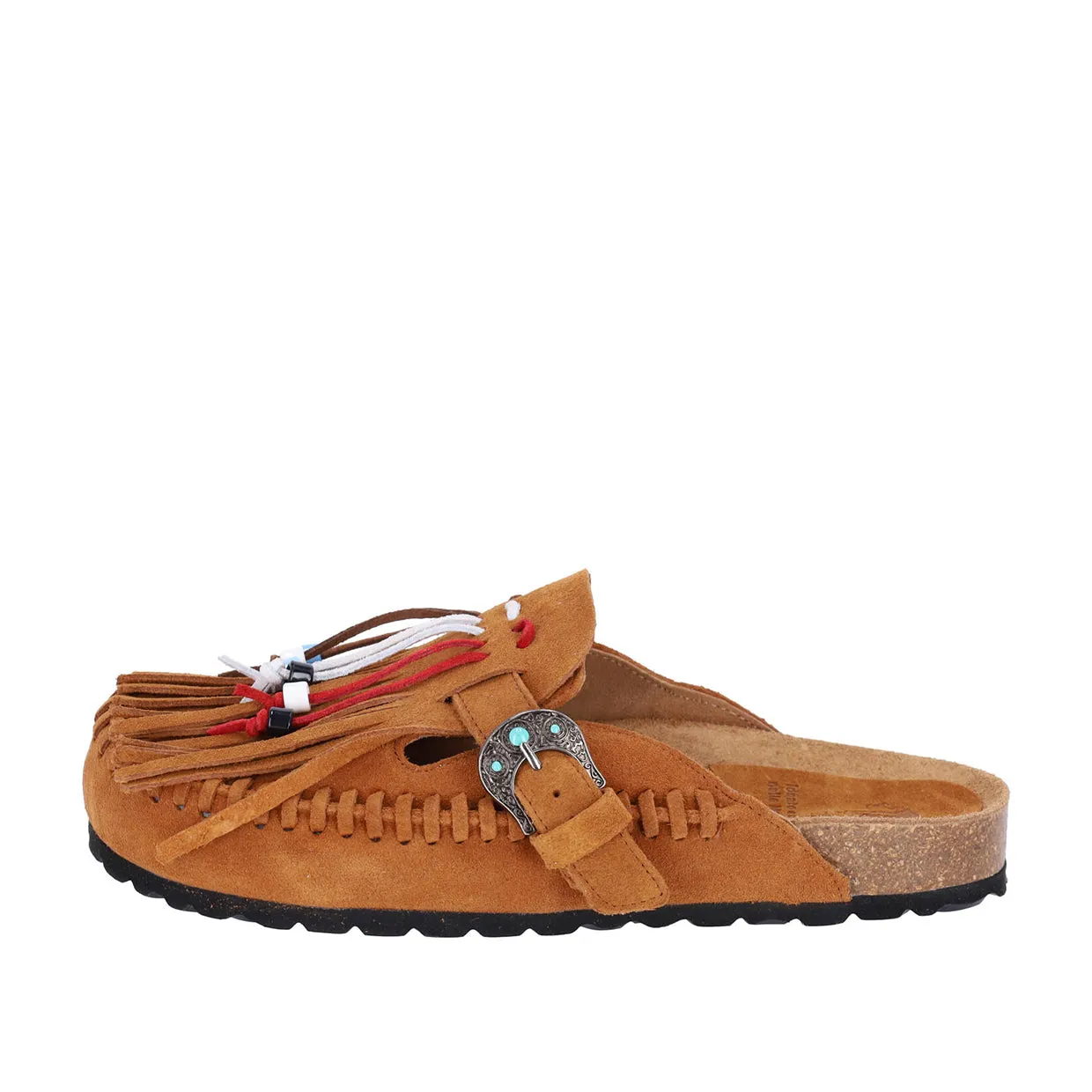 Sabot Donna Taji Caribe Suede Marrone Chiaro