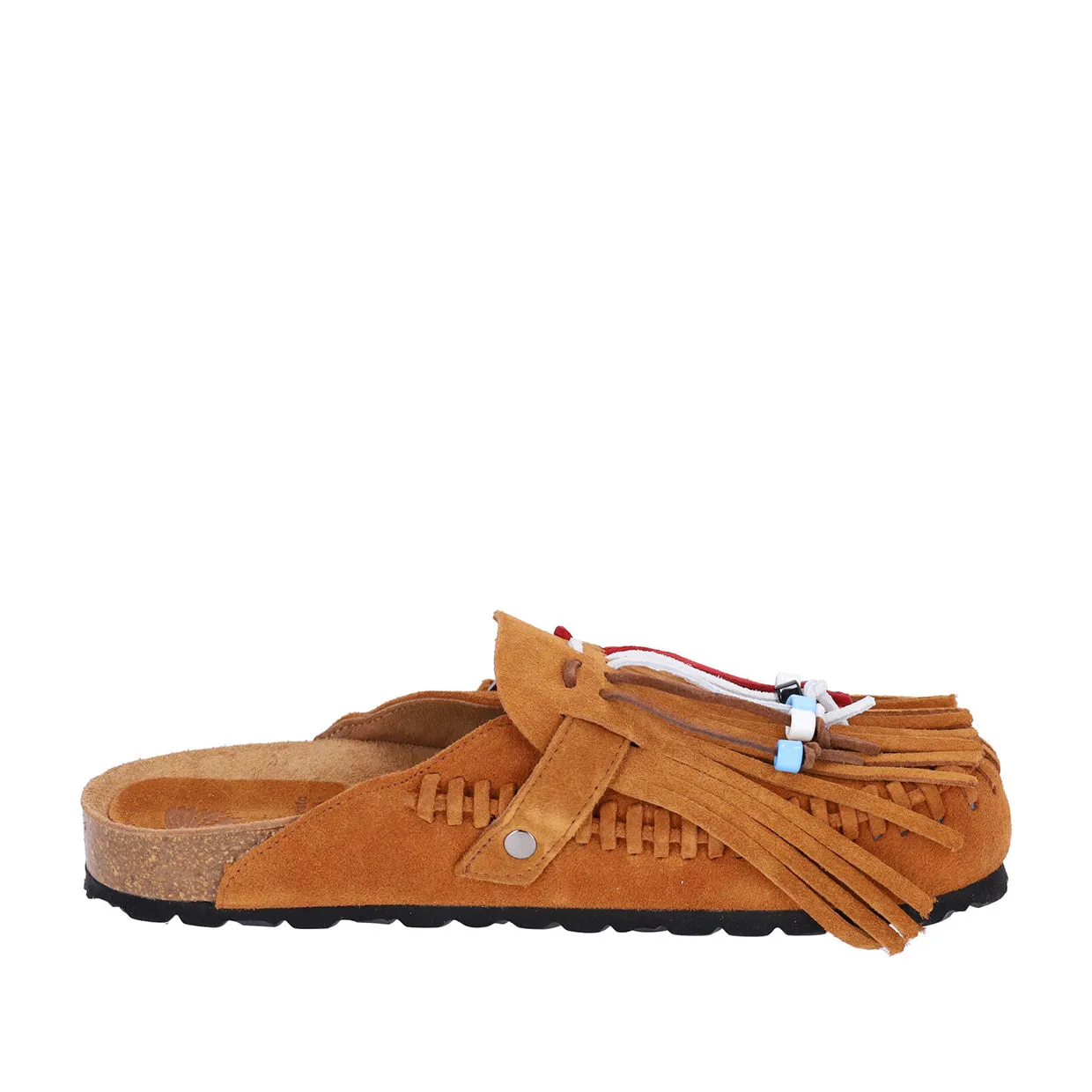 Sabot Donna Taji Caribe Suede Marrone Chiaro