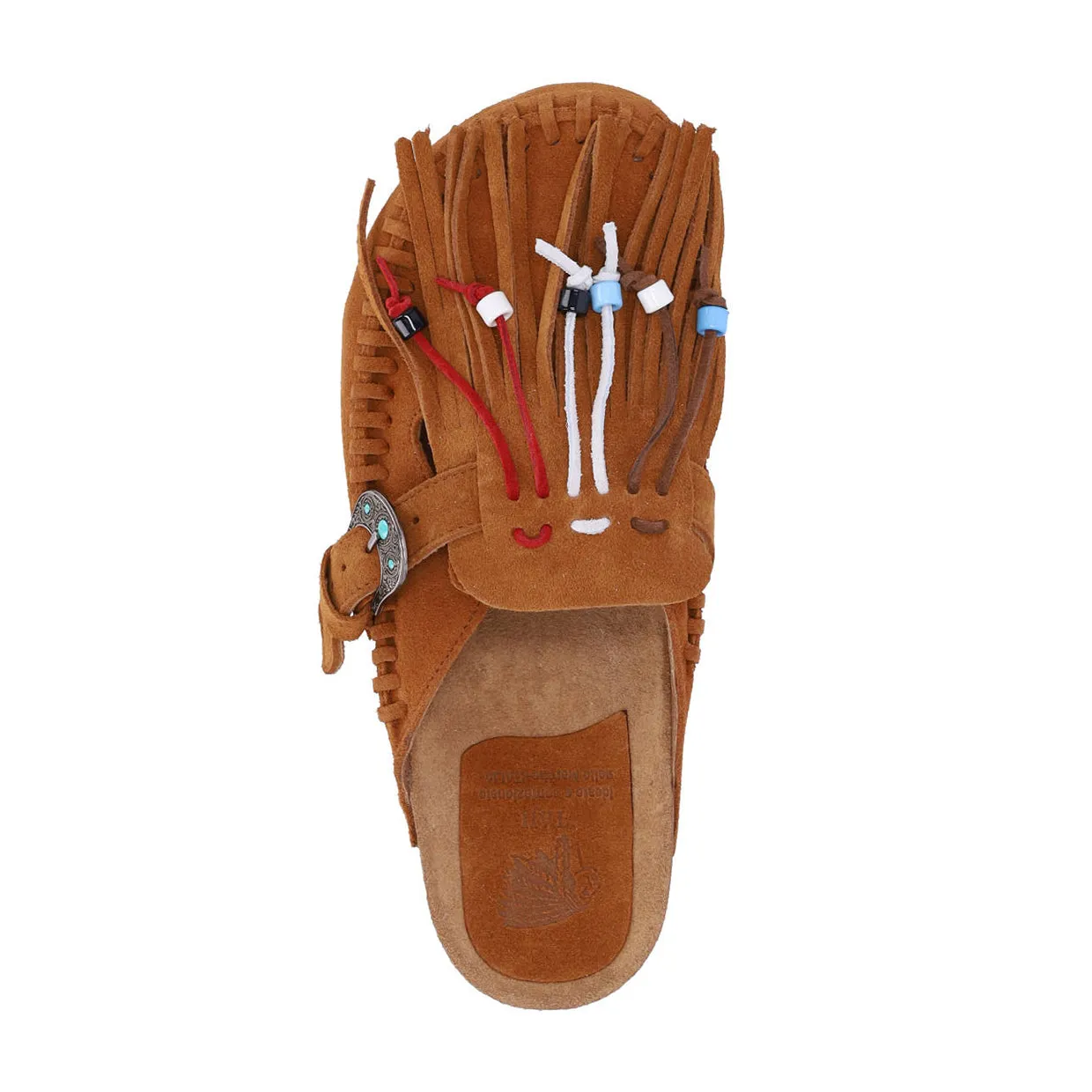 Sabot Donna Taji Caribe Suede Marrone Chiaro