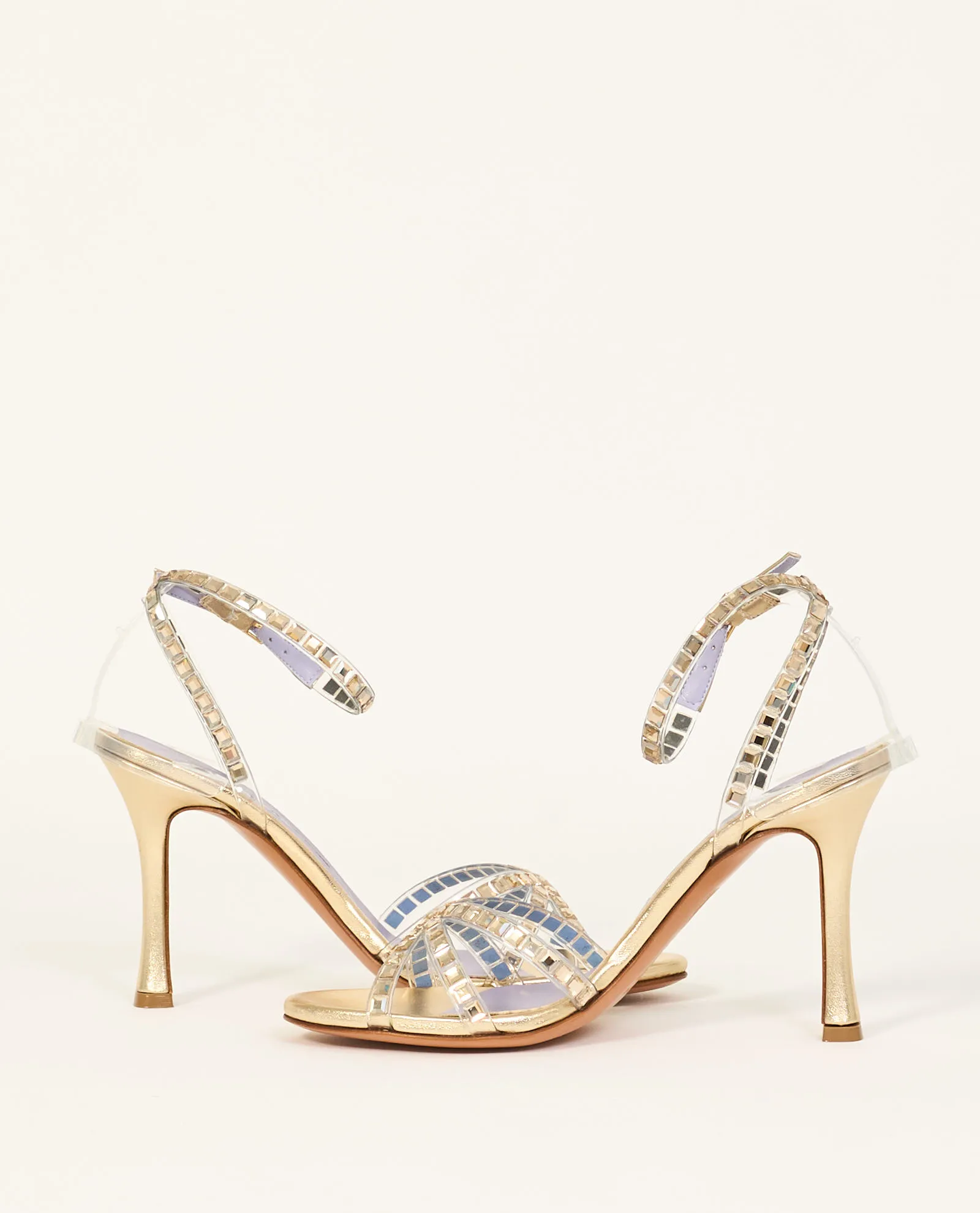 Sandali Albano con strass e cinturino