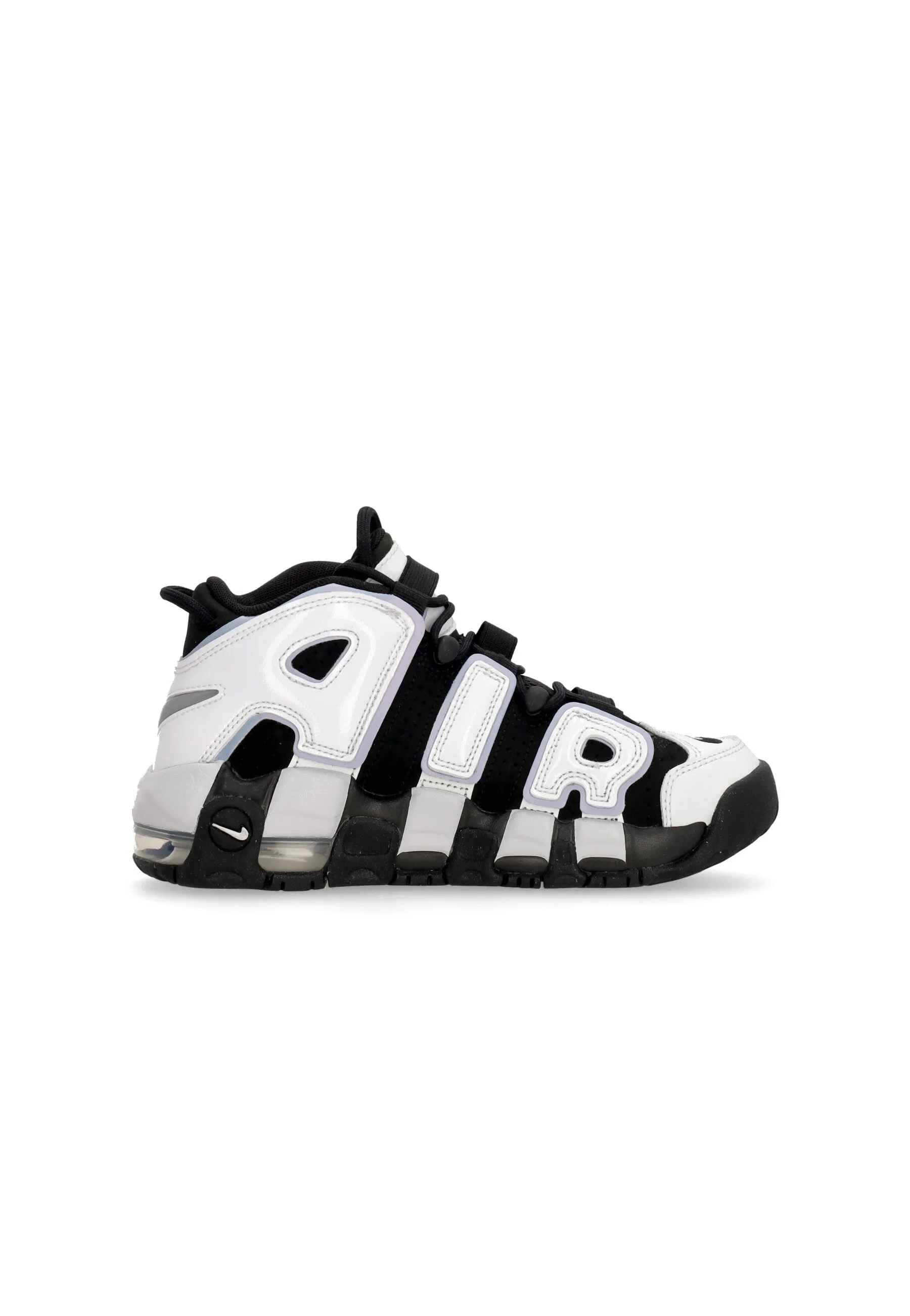 Scarpa Alta Ragazzo Air More Uptempo (gs) Black/white/multi/cobalt Bliss
