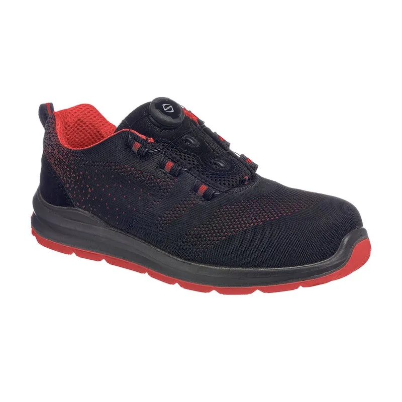 SCARPA SPORTIVA CON LACCI DI SICUREZZA TRAINER KNIT S1P