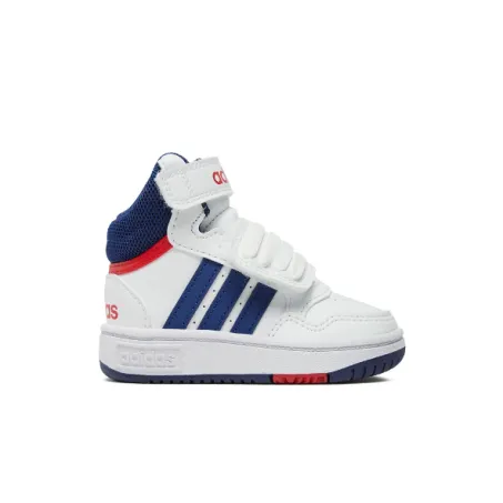Scarpe Adidas Hoops Mid 3.0 AC I GZ9650 WHT Bianco Blu