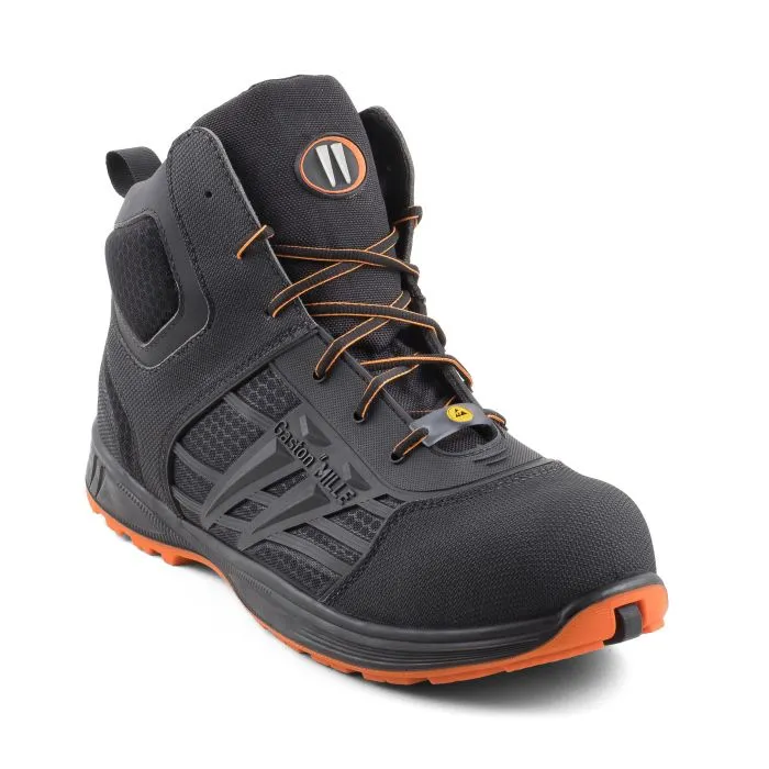 Scarpe antinfortunistiche Gaston Mille NEHN3, 48 Uomo, con puntale di sicurezza