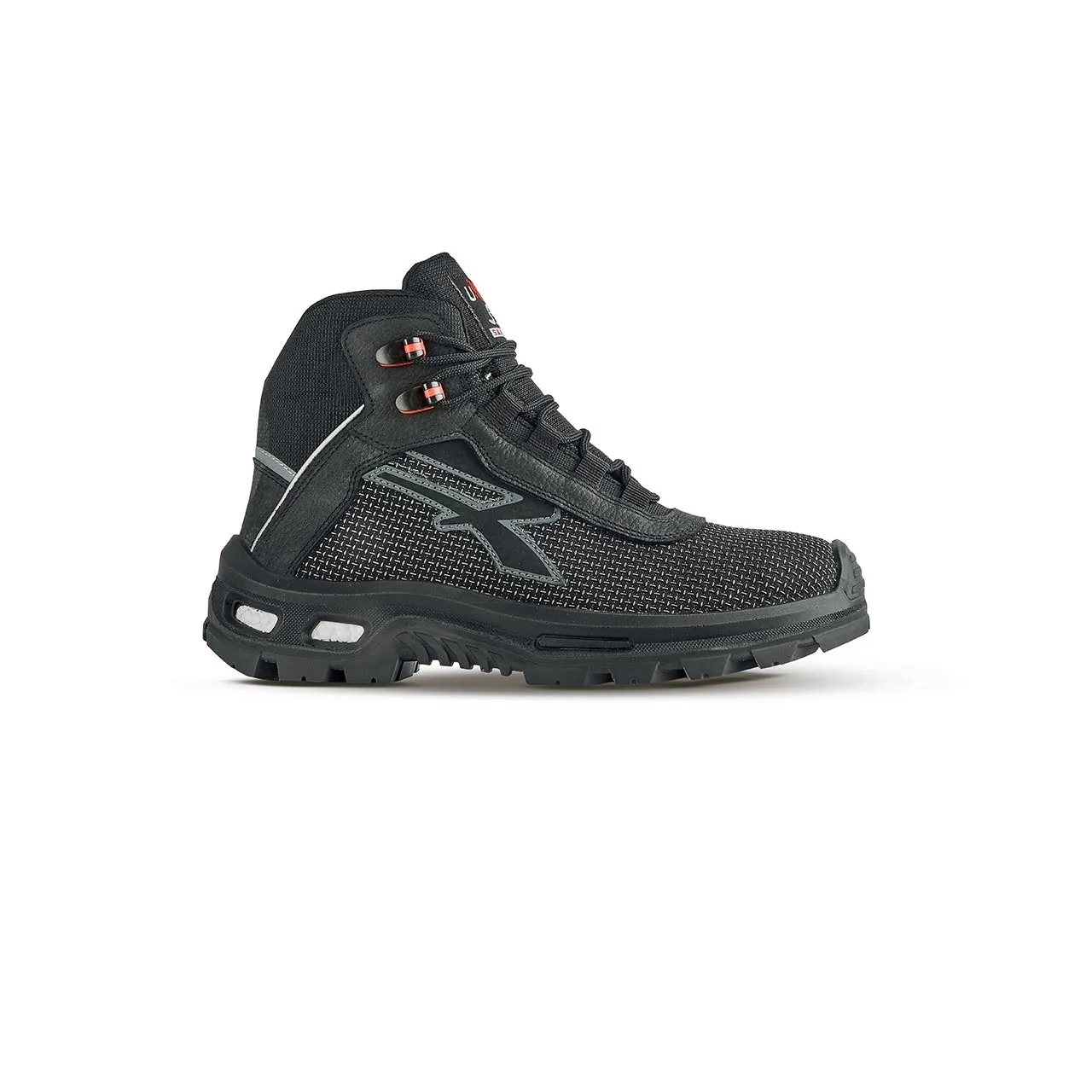 Scarpe antinfortunistiche S3 UPower Red Over, 39  Unisex, resistenti all'acqua, con puntale di sicurezza