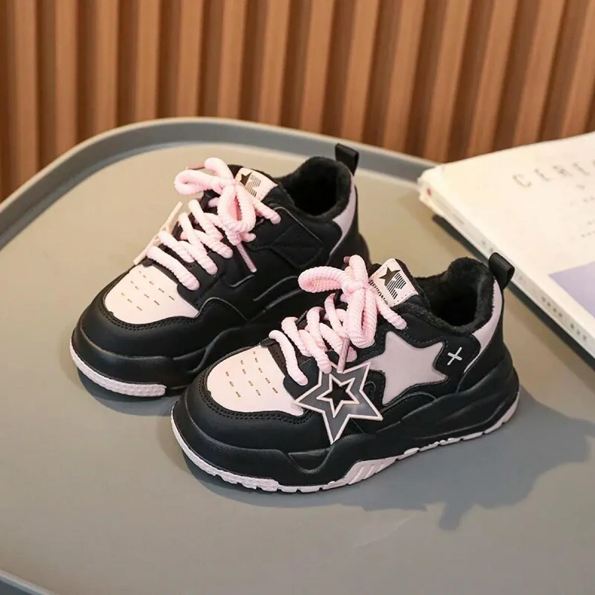 Scarpe da ginnastica Il nuovo Mantieni caldo Morbido Comodo Antiscivolo Resistente all'usura Tutti abbinati Punta tonda Fondo sp